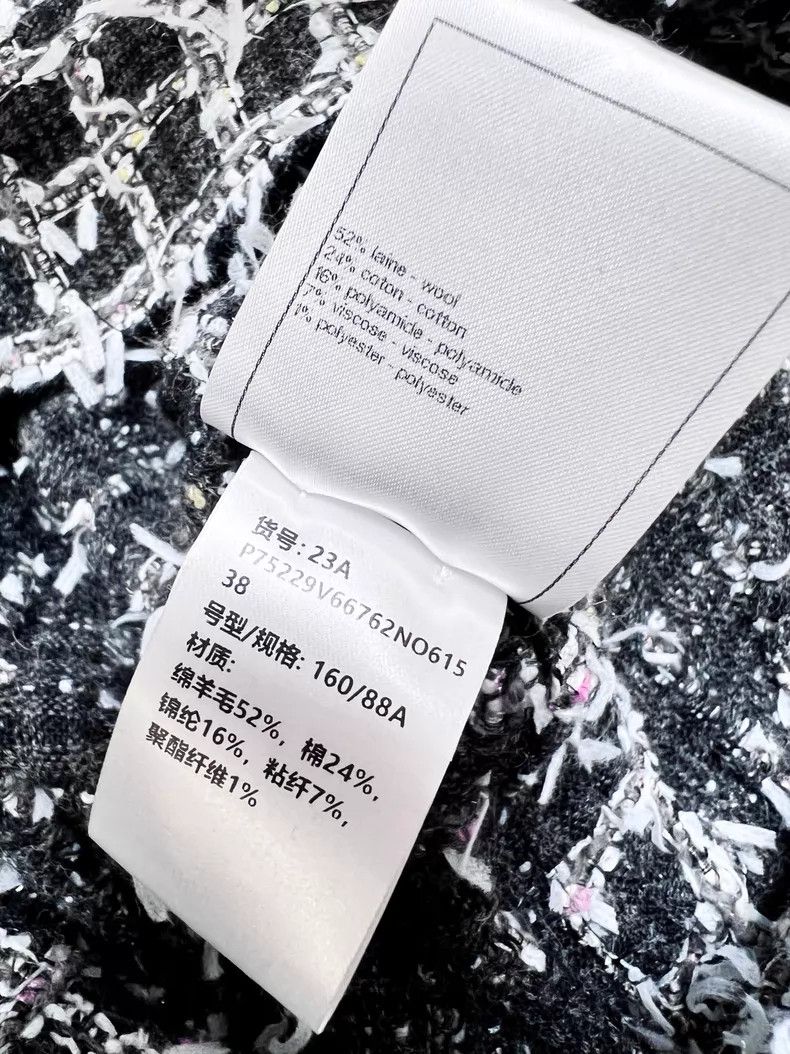 Chanel Chanel Plaid tweed coat Size XS / US 0-2 / IT 36-38 - 7 Thumbnail