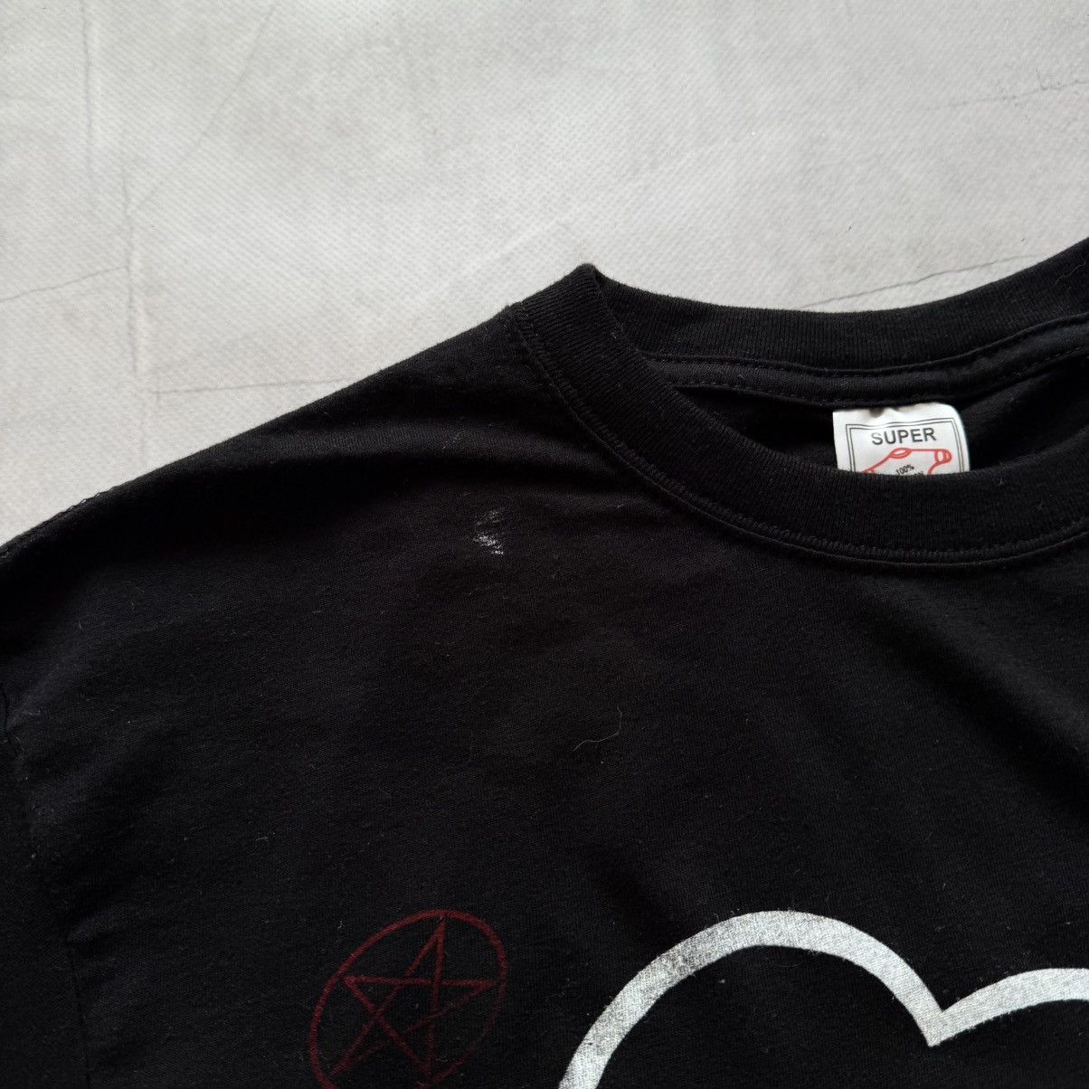 Vintage 90s Richard Ramirez The Night Stalker Serial Killer T-shirt Size US M / EU 48-50 / 2 - 6 Thumbnail
