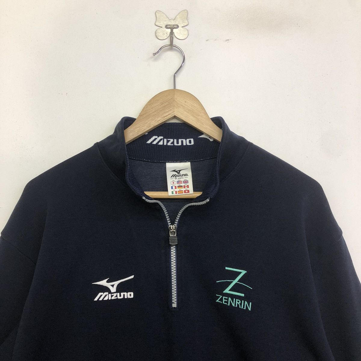 Mizuno MIZUNO Half Zipper Breath Thermo Sweatshirt Size US L / EU 52-54 / 3 - 2 Thumbnail