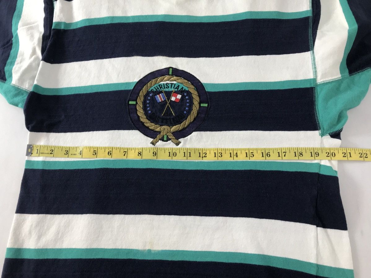 Other Christian de Castelnaut Embroidery Logo Striped Block Design Size US M / EU 48-50 / 2 - 9 Thumbnail