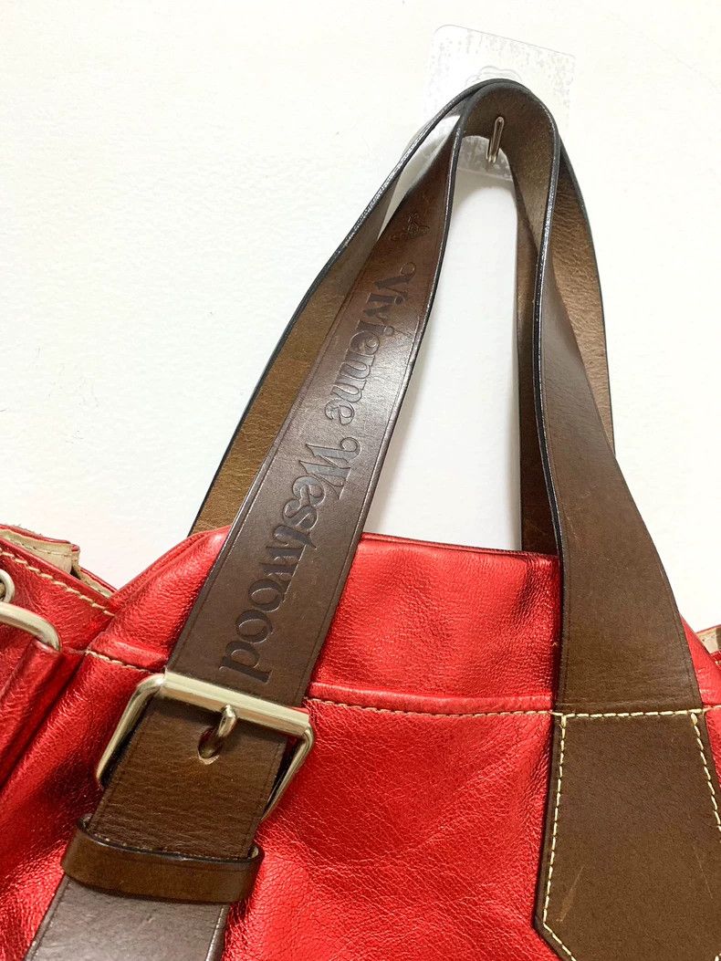 Vivienne Westwood Vivienne Westwood size os Rays laser red belt buckle handba Size ONE SIZE - 3 Thumbnail
