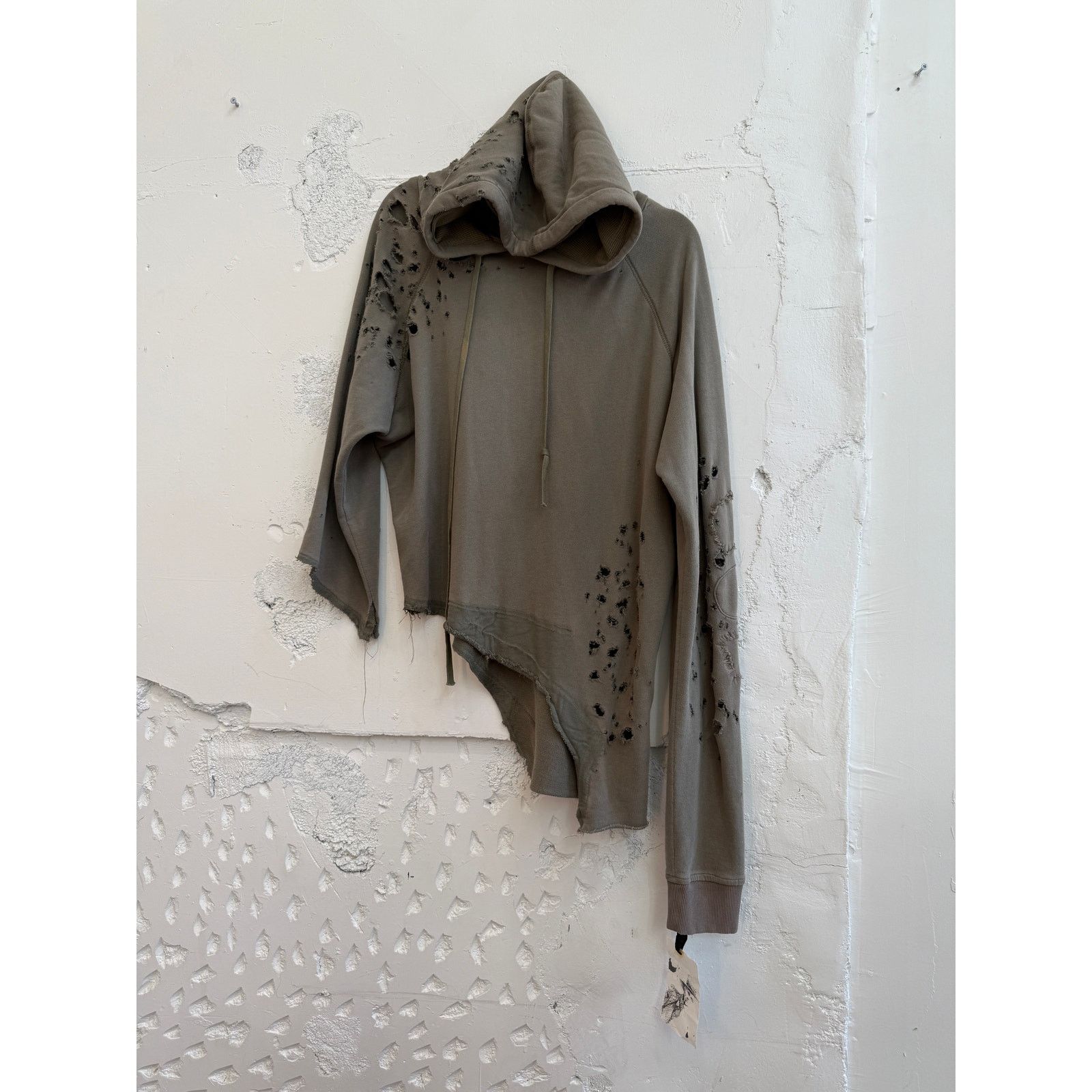 Greg Lauren SAMPLE Deconstructed Army Fragment Hoodie