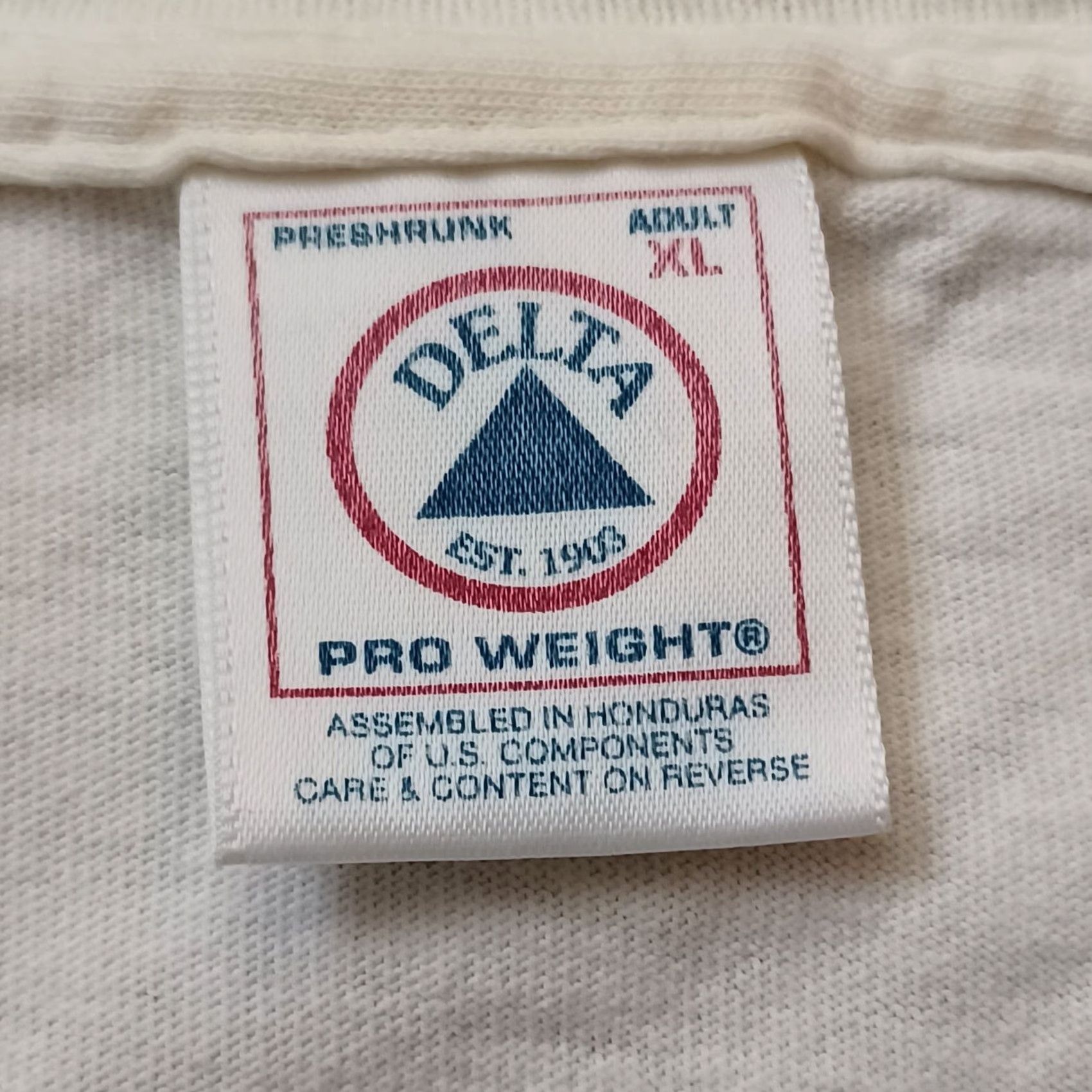 Delta VINTAGE Florida State Seminoles T Shirt Men XL Ivory Hollywood Gaming Graphic 1990s 90s Logo Braves? Size US XL / EU 56 / 4 - 2 Thumbnail