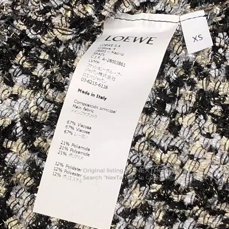 Loewe Loewe Gold thread mixed knit cardigan Size XS / US 0-2 / IT 36-38 - 6 Thumbnail