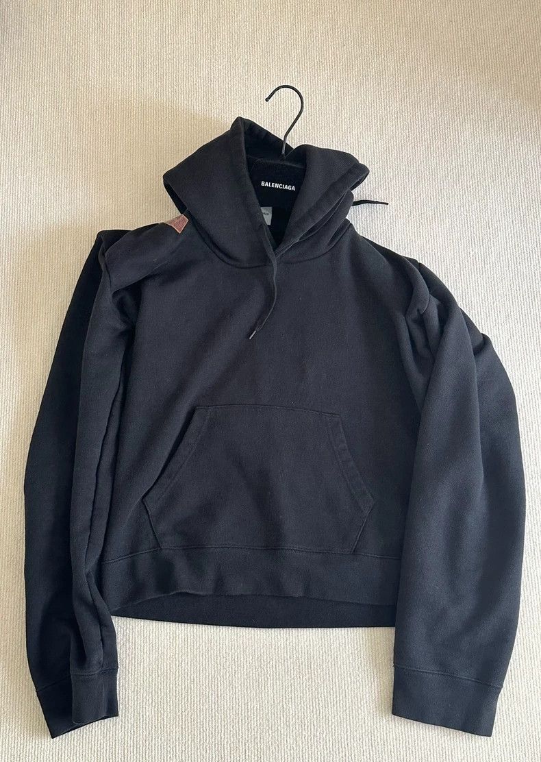 Vetements vetements18Aw contoured black cut sweatshirt 2503-Nextarrow Size US XS / EU 42 / 0 - 2 Thumbnail