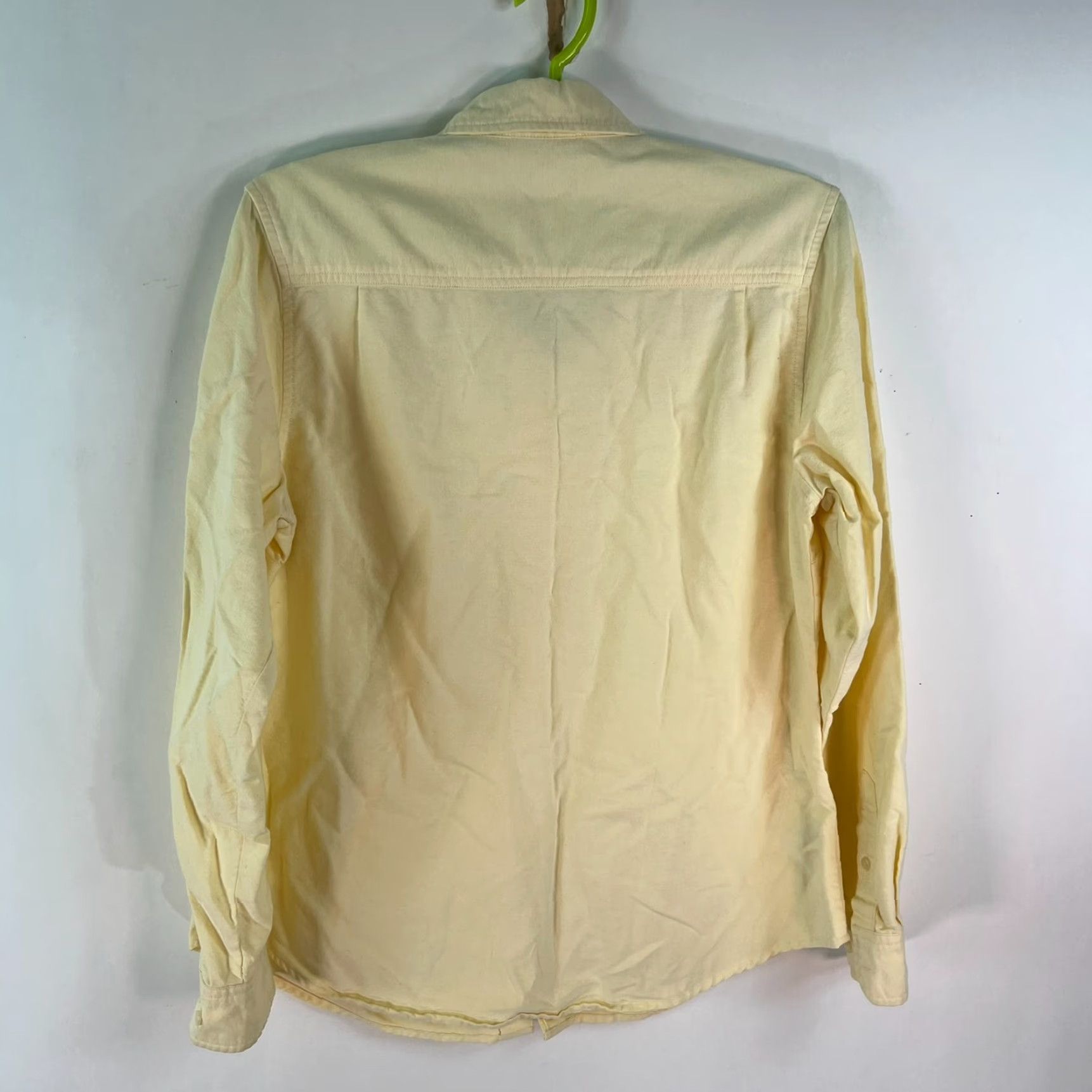 Eddie Bauer VINTAGE Eddie Bauer Button Up Blouse Shirt Long Sleeve Yellow Striped Size S Womens Size S / US 4 / IT 40 - 4 Thumbnail