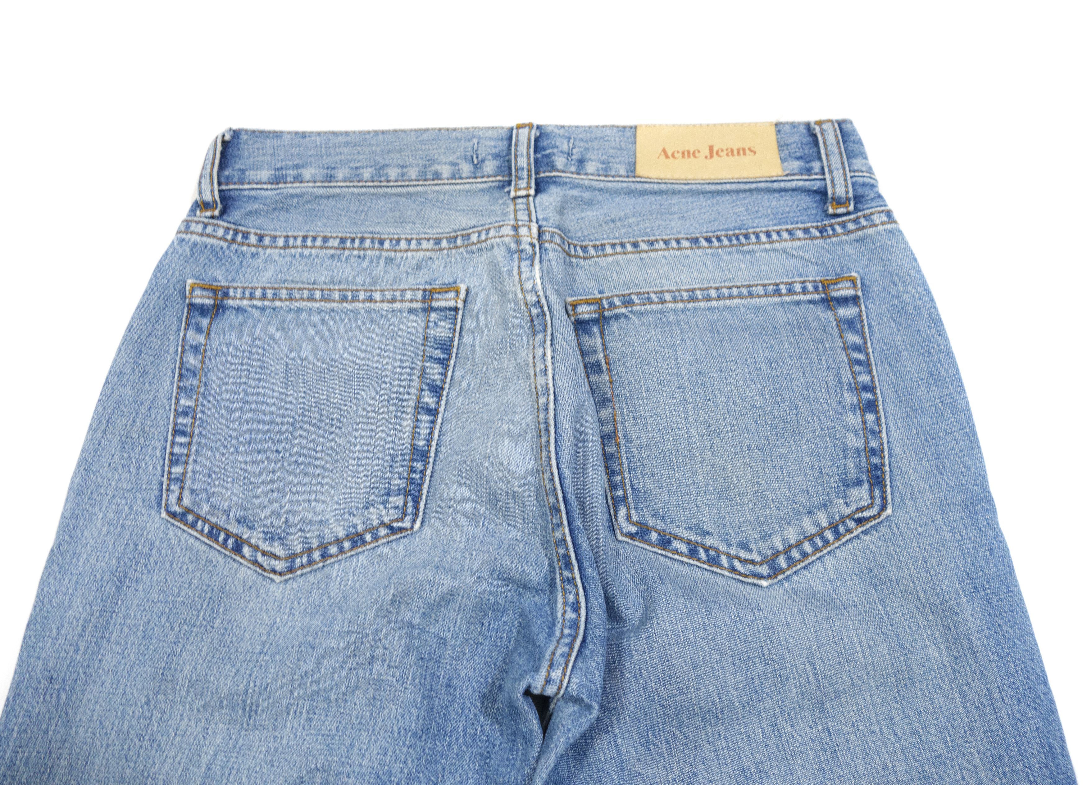 Acne Studios Jeans Mic 411 Vintage Light Blue Washed Jeans Size US 28 / EU 44 - 4 Thumbnail