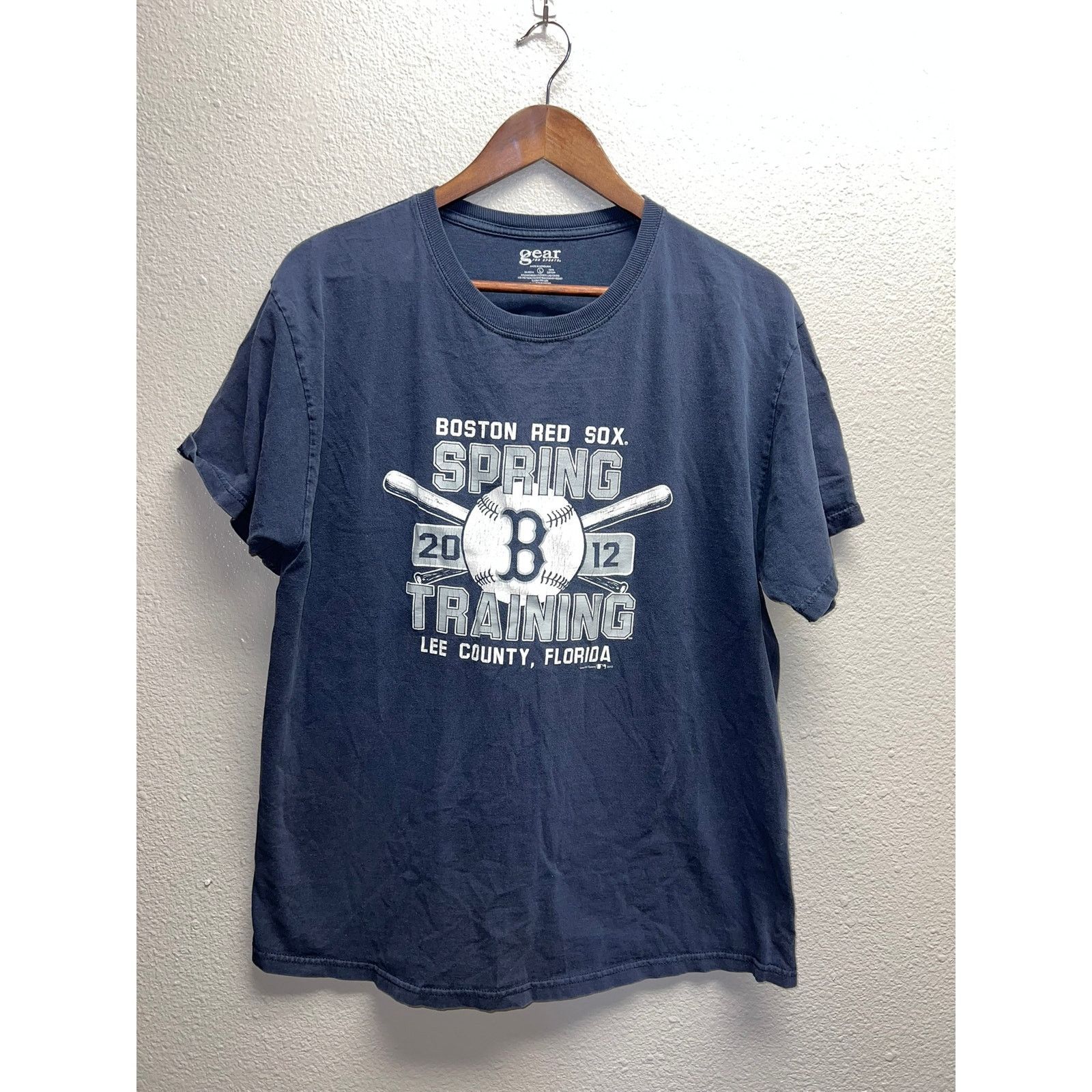 Gear for Sports Boston Red Sox Spring Training Shirt 2012 Tee Medium Size US M / EU 48-50 / 2 - 1 Thumbnail