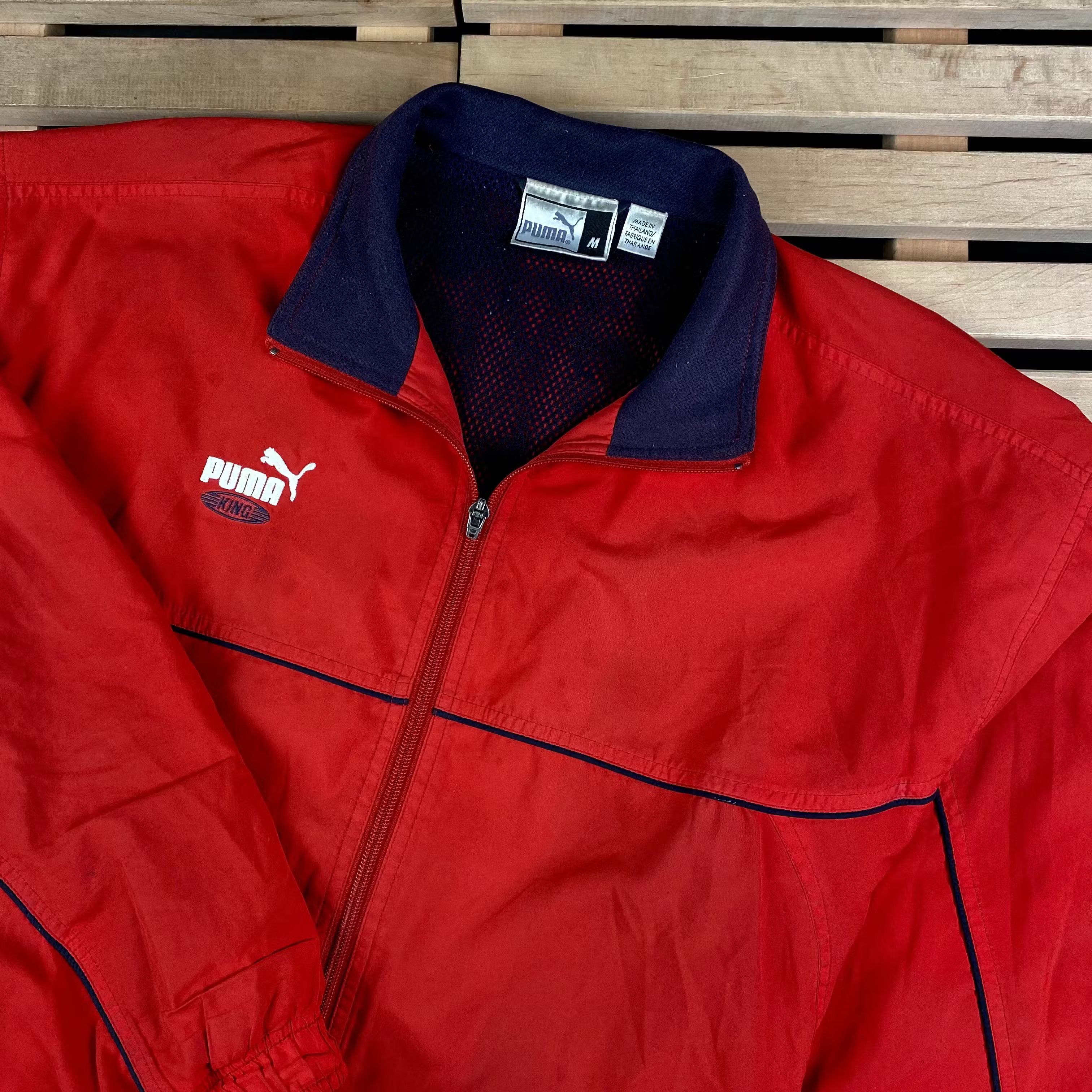 Puma × Vintage Mens Bomber Jacket Puma Vintage Size M Size US M / EU 48-50 / 2 - 2 Thumbnail