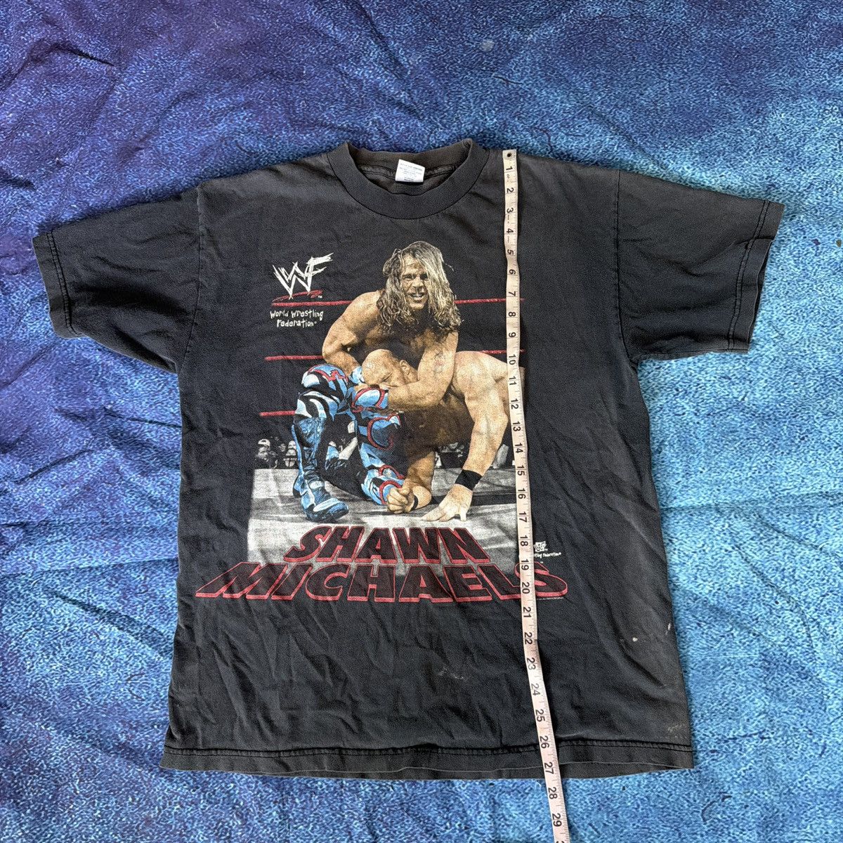 WWE 1998 vintage Shawn Michaels T-shirt Size US L / EU 52-54 / 3 - 4 Thumbnail
