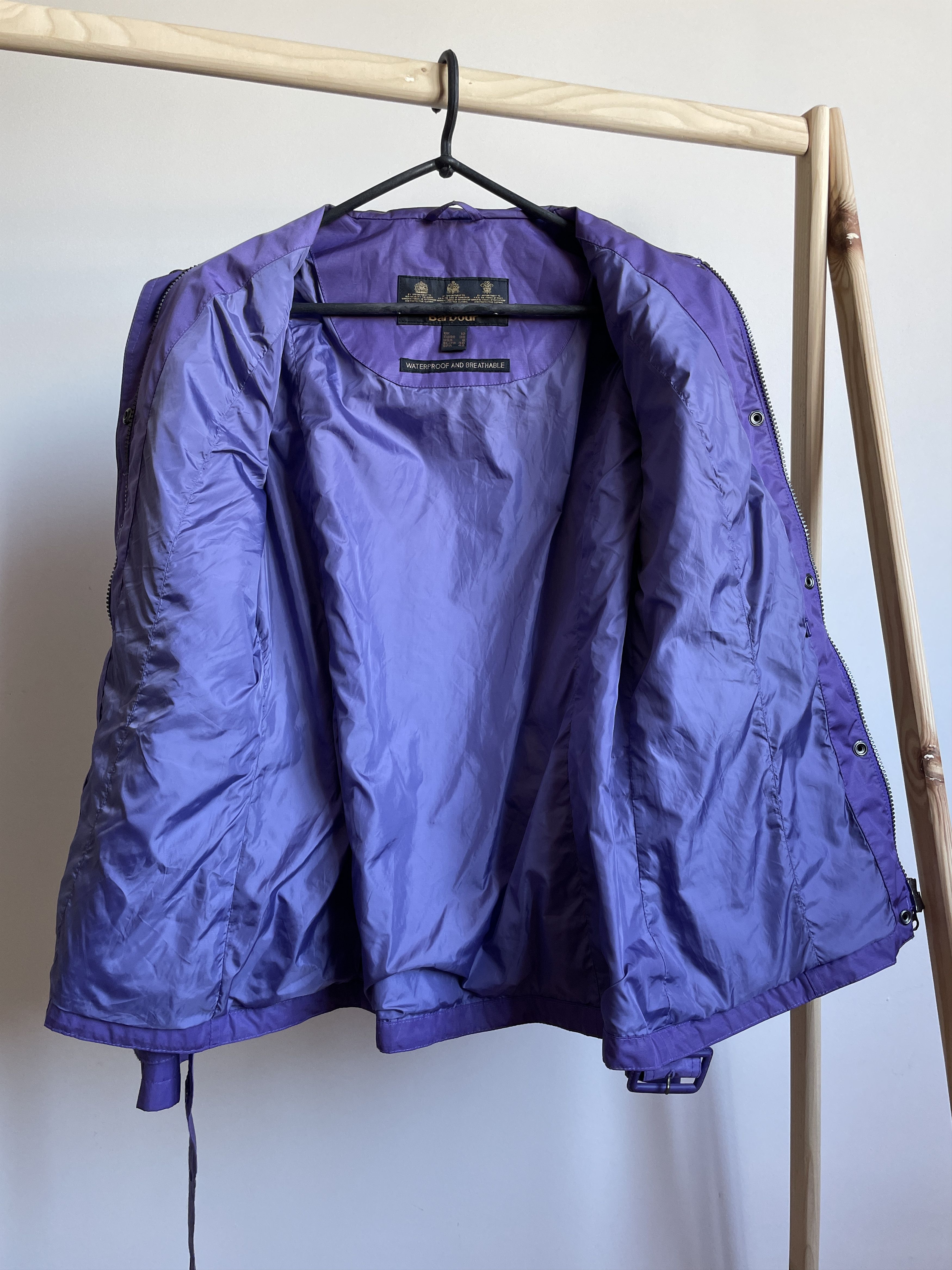 Barbour Barbour Silk Sheen Alex Womens Jacket Size M / US 6-8 / IT 42-44 - 3 Thumbnail