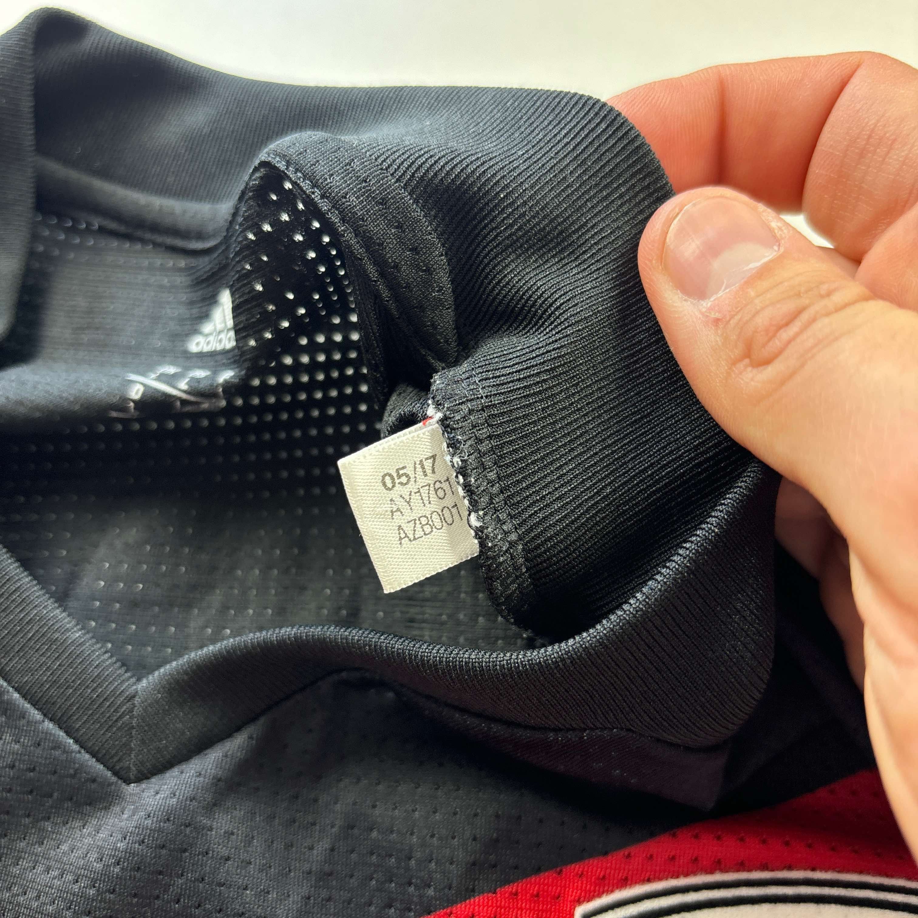 Adidas MATCH WORN Ingolstadt 2017-18 third Neumann football jersey Size US L / EU 52-54 / 3 - 8 Thumbnail