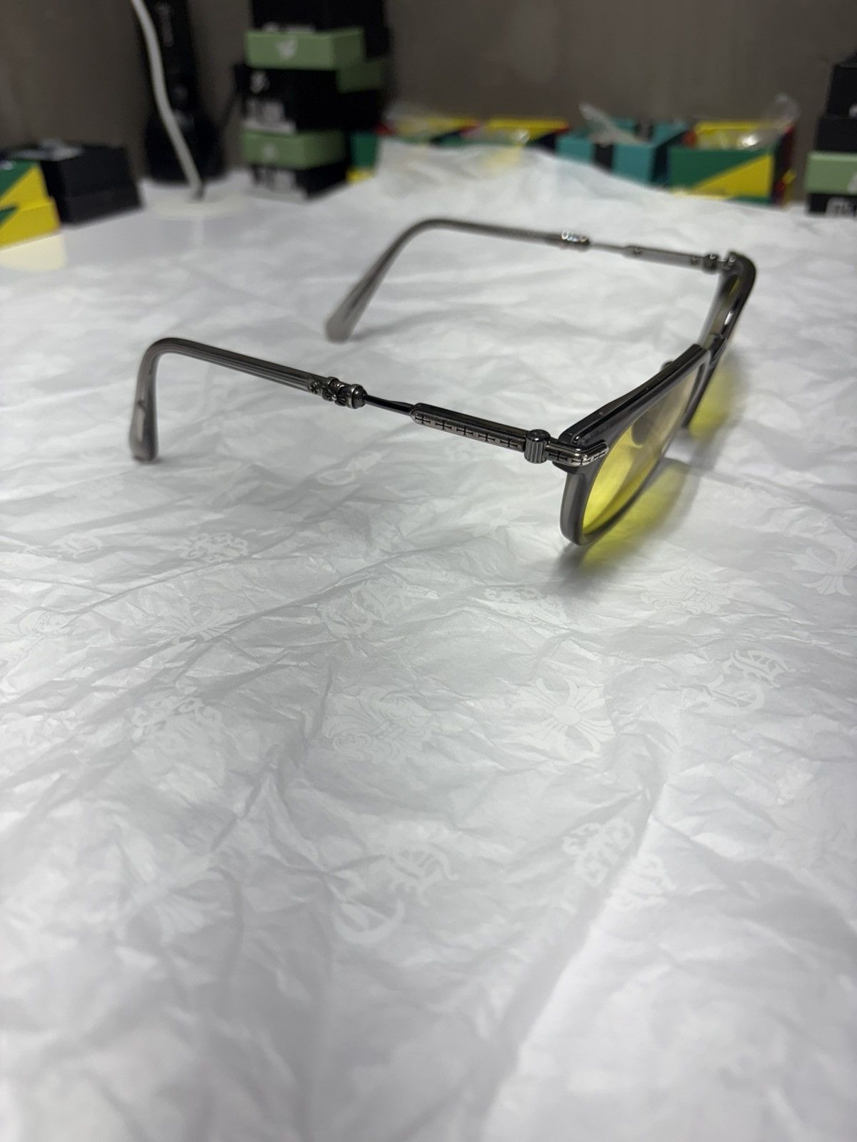 Chrome Hearts Chrome Hearts Tycoxagain Glasses Size ONE SIZE - 8 Thumbnail