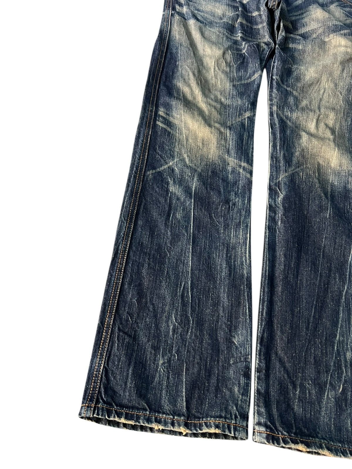 Edwin × If Six Was Nine × Le Grande Bleu (L.G.B.) 💥FLARE💥VINTAGE EDWIN 503 BLUE TRIP NICE DESIGN Size US 33 - 3 Thumbnail
