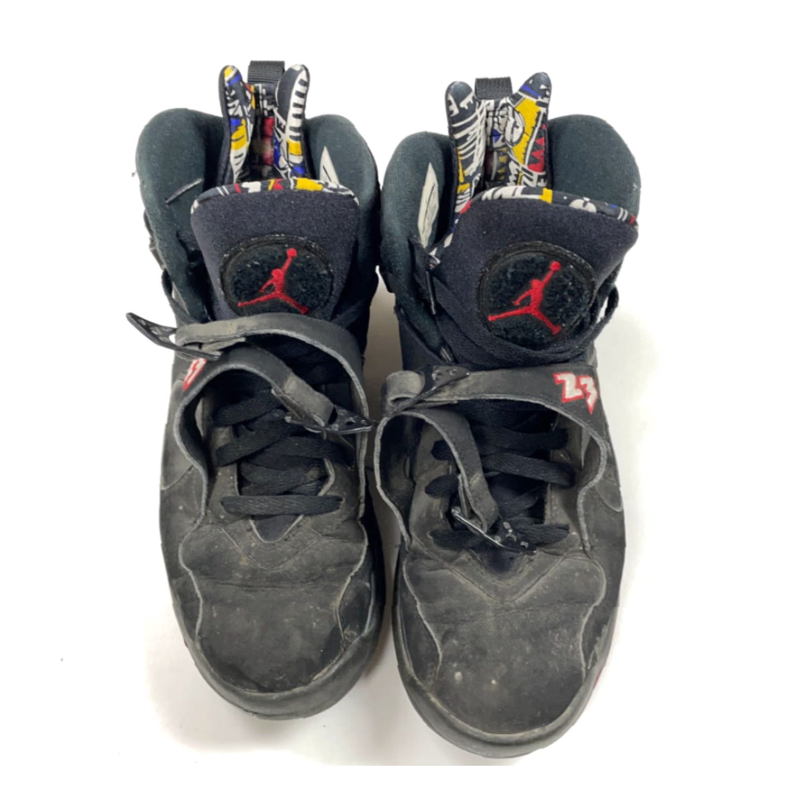 Nike Nike Air Jordan Retro 8 Playoffs Sneakers Men US 11 Black Red 2013 305381-061 Size ONE SIZE - 3 Thumbnail