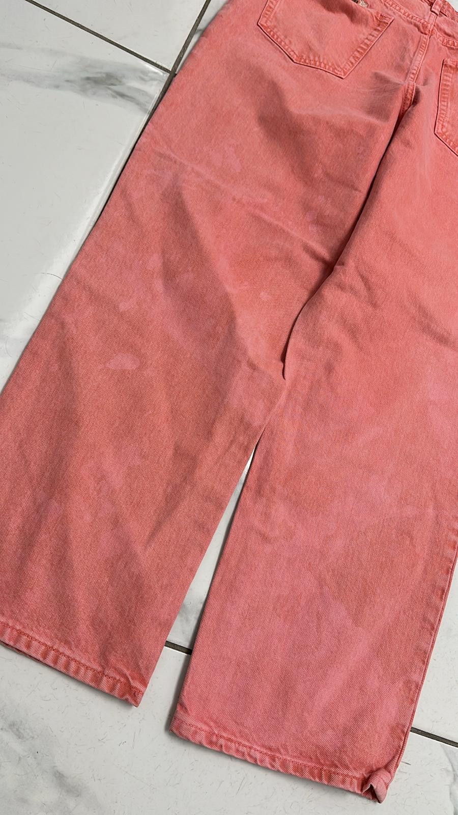 Stussy × Vintage Stussy Double Dye Big 'OL Jeans Faded Red Size 30 Size US 30 / EU 46 - 3 Thumbnail