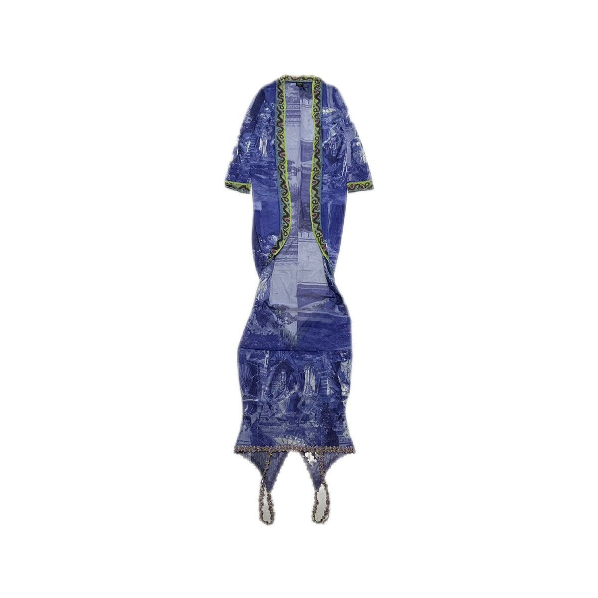 Jean Paul Gaultier 🔥Rare Archived Vintage Jean Paul Gaultier Mesh Gowns Ss98 Size S / US 4 / IT 40 - 1 Thumbnail