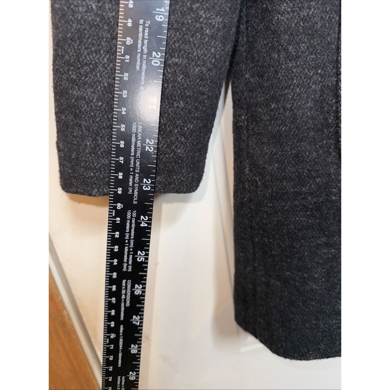 & Other Stories Camaieu Womens Parka Jacket Coat Size 8 Gray Faux Fur Hood Size M / US 6-8 / IT 42-44 - 8 Thumbnail