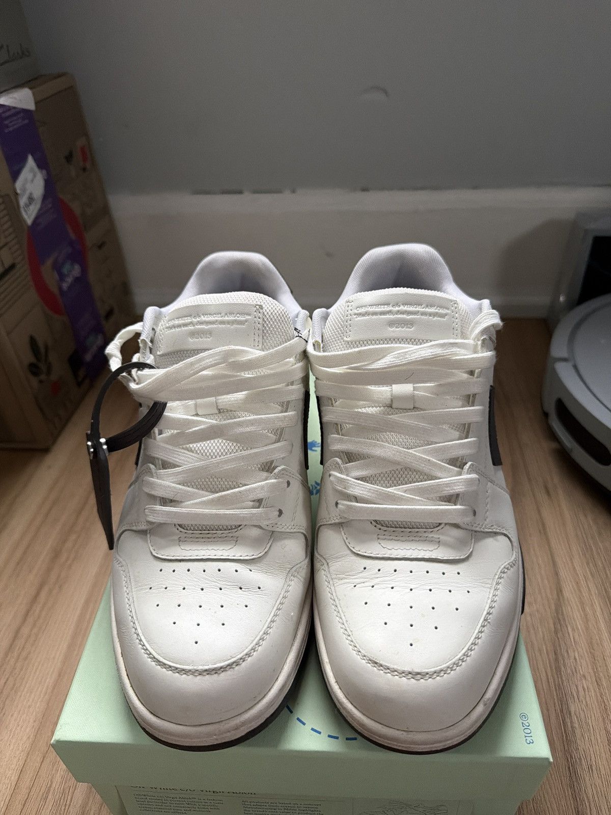 Off-White Off white white Size US 9 / EU 42 - 5 Thumbnail