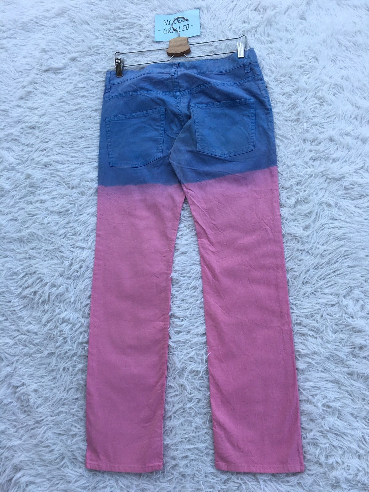 PPFM Rare Vintage PPFM Two Tone Jeans Size US 32 / EU 48 - 19 Thumbnail
