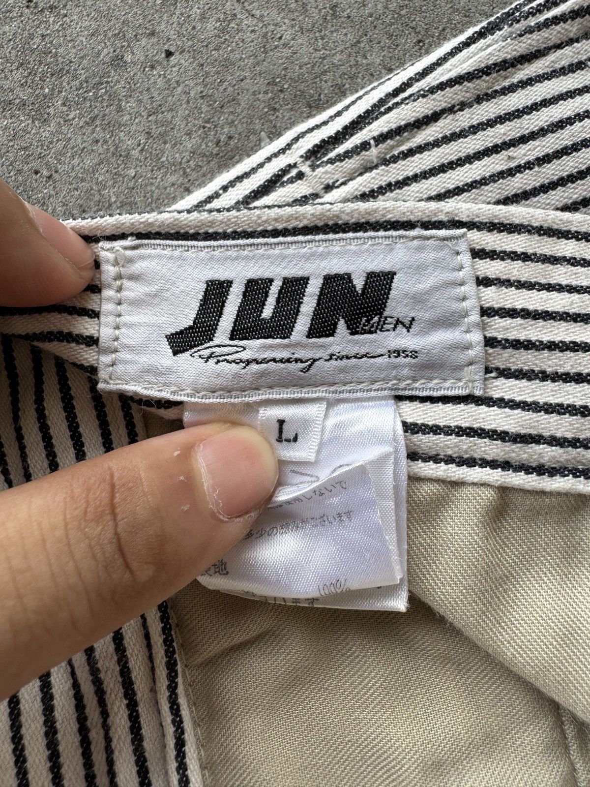 Japanese Brand Vintage Junmen Japan Wide Leg Pants Size US 31 - 6 Thumbnail