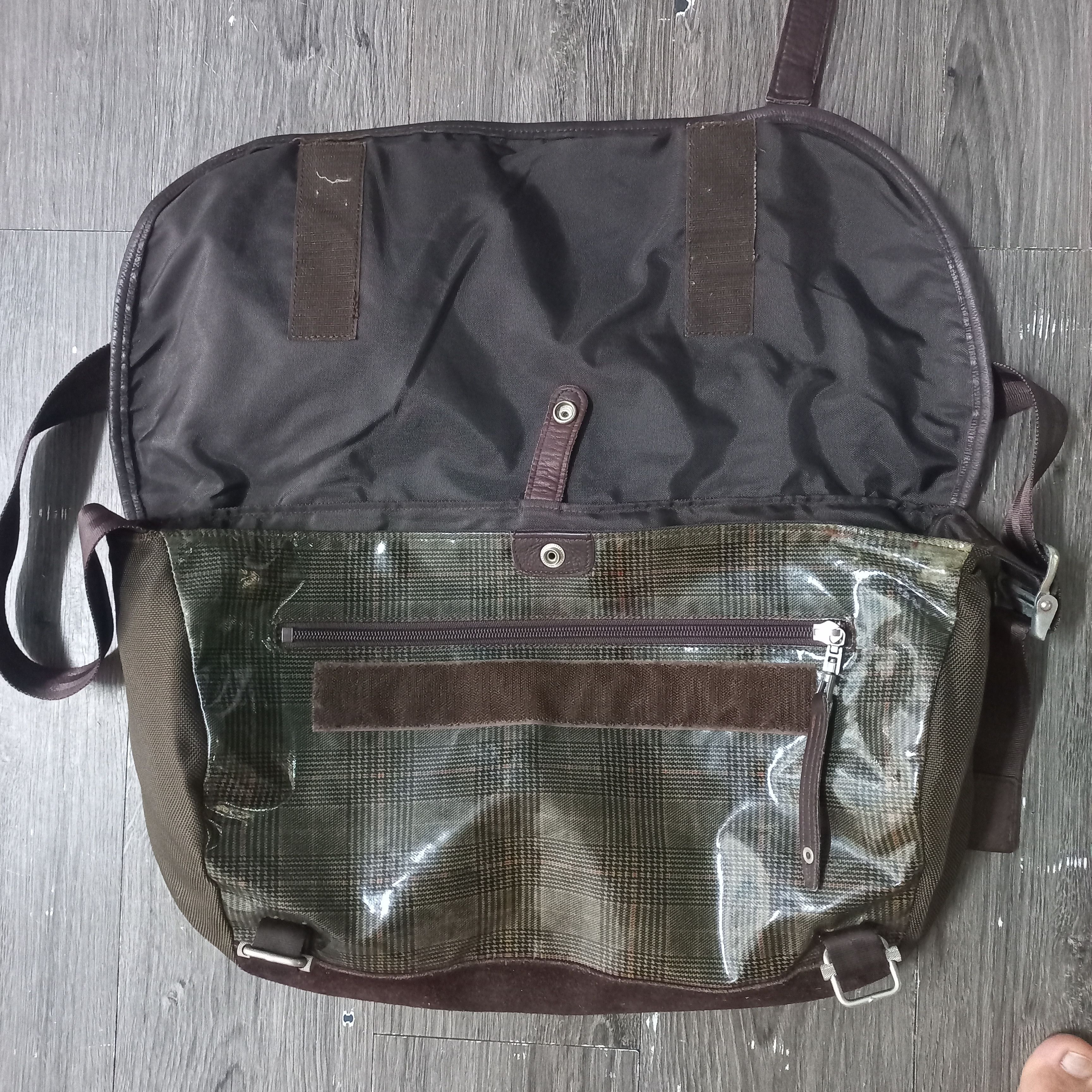 image of Masterpiece × Codura Slingbag in Brown, Men's