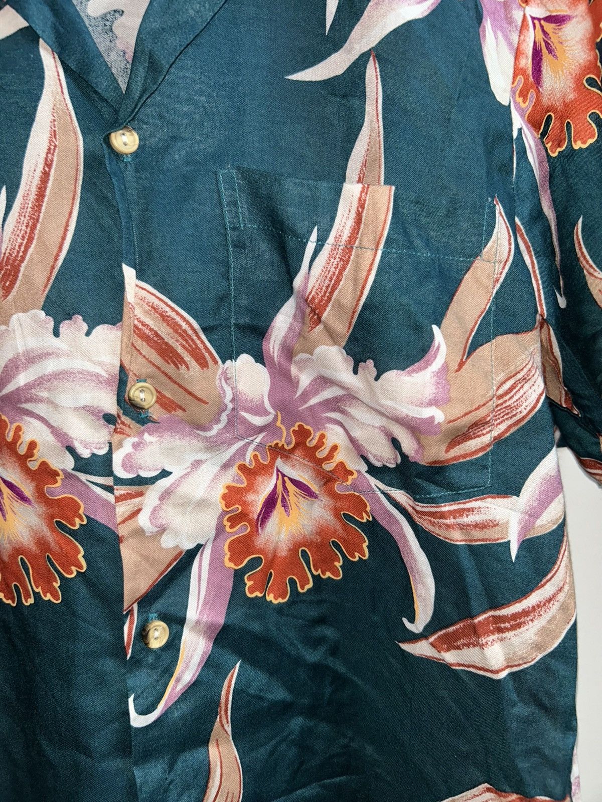 Kalaheo Vintage Hoffman Fabrics Rayon Hawaiian Butto Up Short Shirt Size US S / EU 44-46 / 1 - 11 Thumbnail