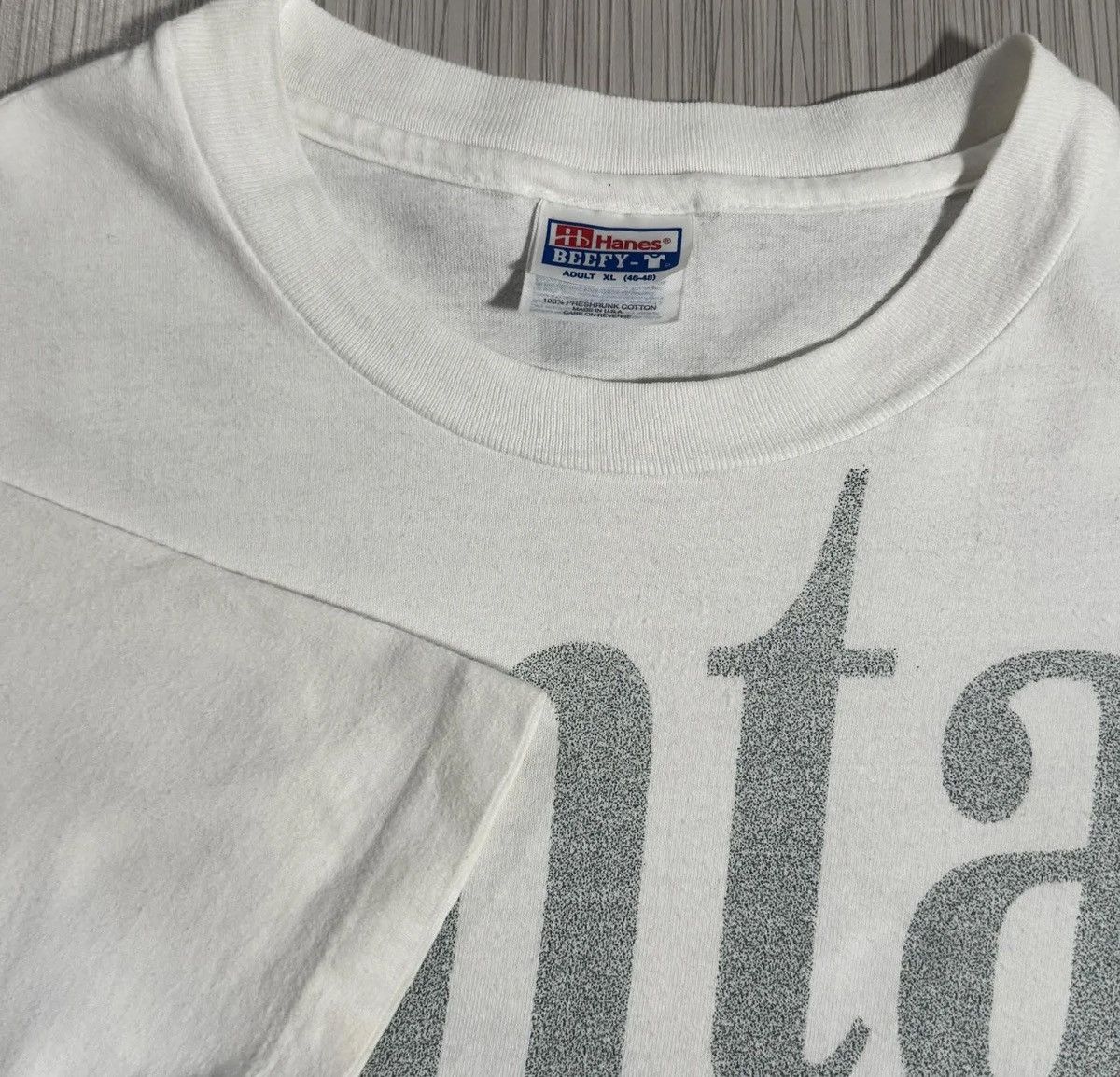 Hanes Vintage Atlanta 1996 100 Centennial Olympic Games T Shirt XL Size US XL / EU 56 / 4 - 2 Thumbnail