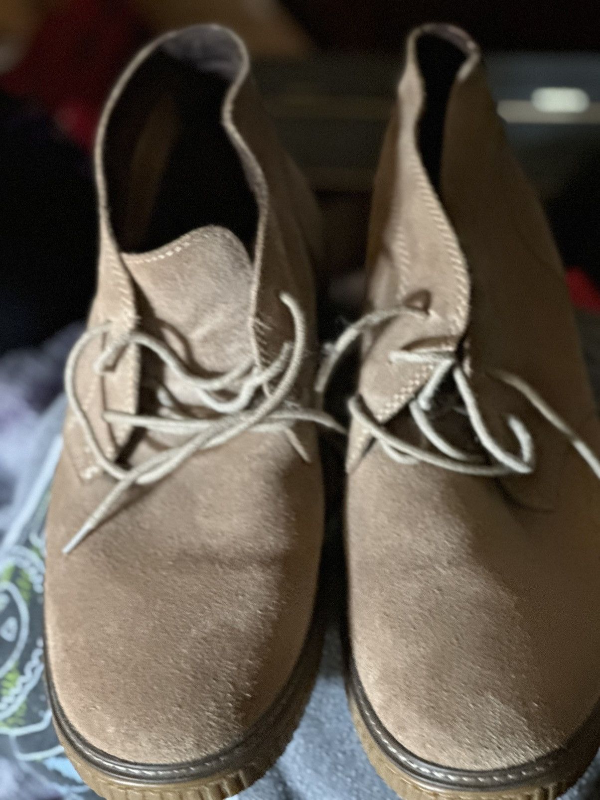 Johnston & Murphy Desert Boots Johnston Murphy mens 12 Size US 12 / EU 45 - 1 Thumbnail