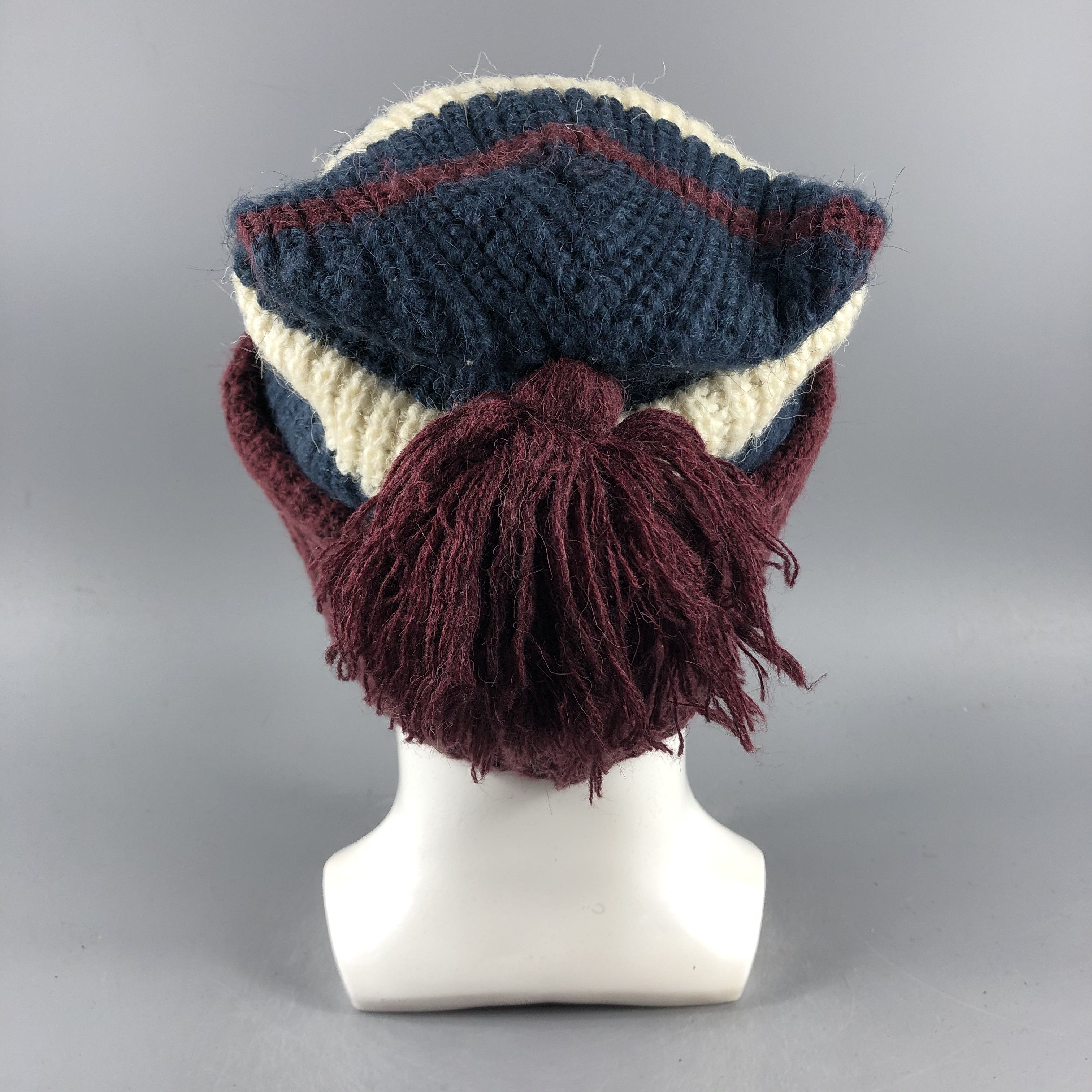 Vans × Vintage Vans Ribbed Bobble Beanie Snow Hat Snow Cap -D241 Size ONE SIZE - 2 Thumbnail