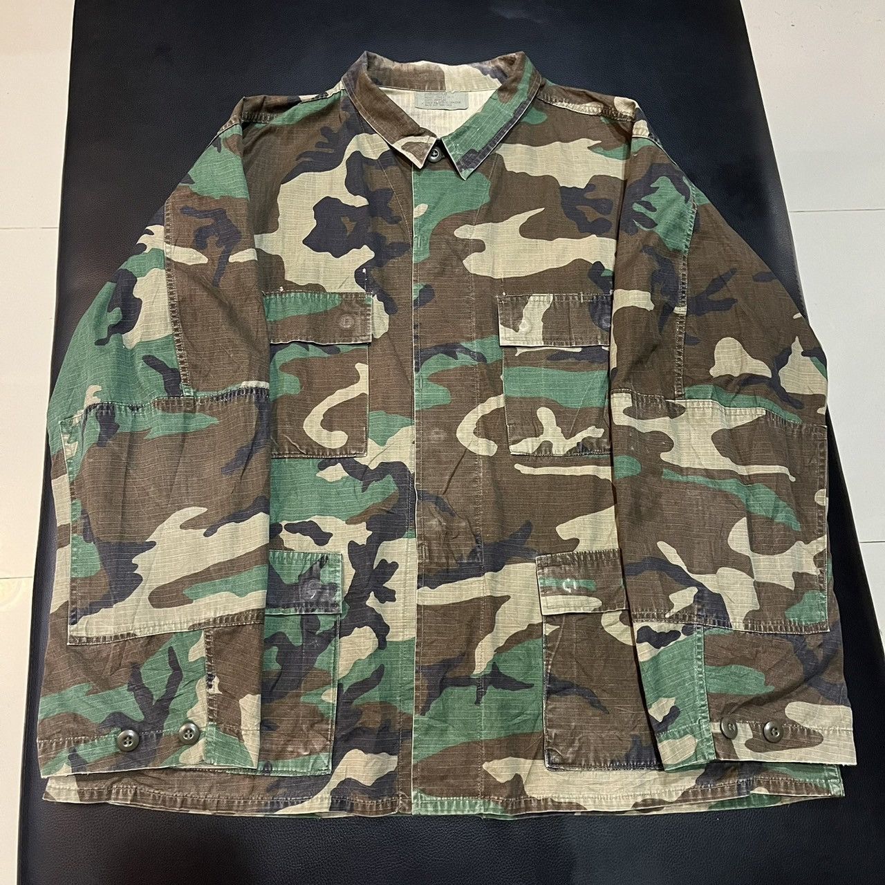 Kanye West Kanye West Life Of Pablo Military Camo Jacket Tour Merch Size US XL / EU 56 / 4 - 4 Thumbnail