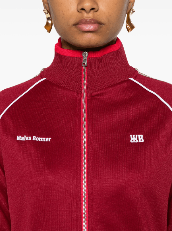 Wales Bonner BNWT AW24 WALES BONNER POLY JERSEY SHINE TRACK TOP JACKET L Size US L / EU 52-54 / 3 - 14 Thumbnail