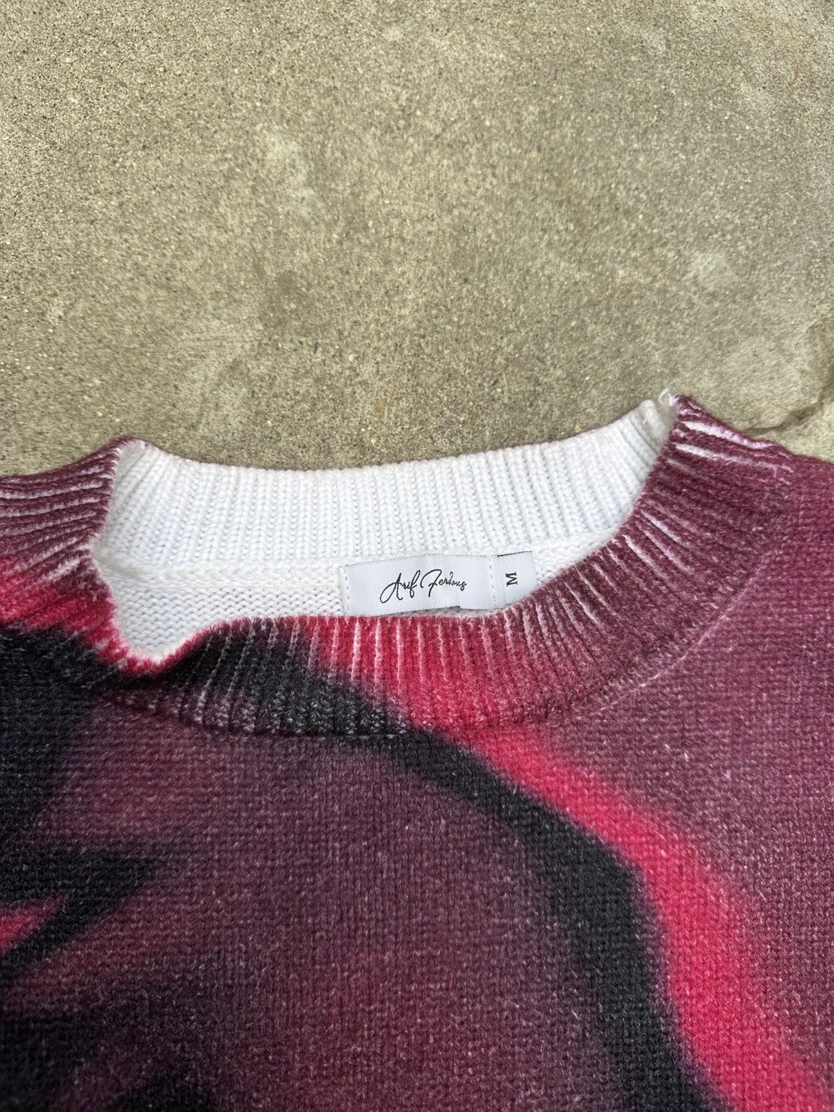 Japanese Brand Archive Knit Sweater (red) Size US M / EU 48-50 / 2 - 2 Thumbnail