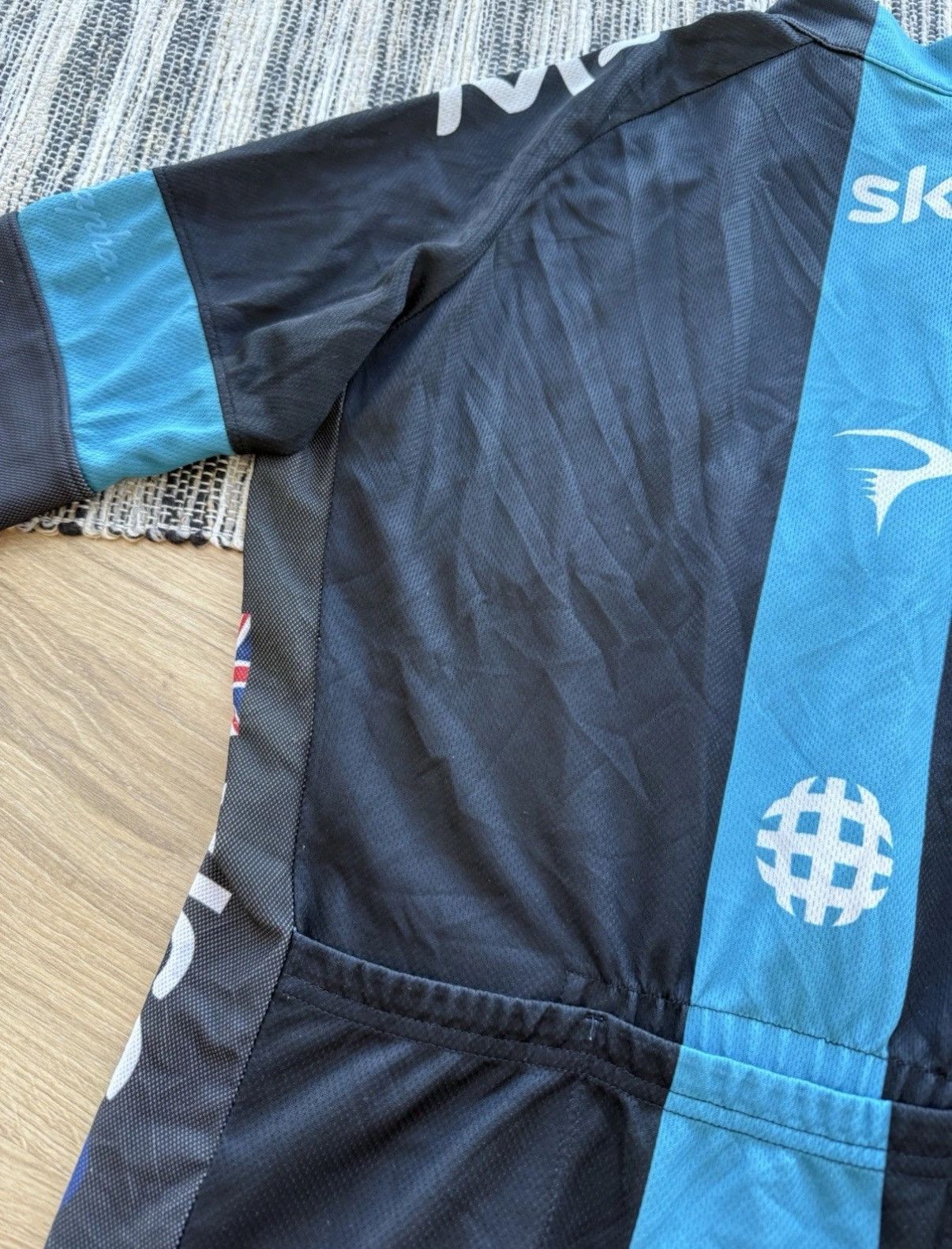 Rapha Rapha Team Sky Wiggo 2013 Mens`s Short Sleeve Jersey Rare Size US M / EU 48-50 / 2 - 18 Thumbnail