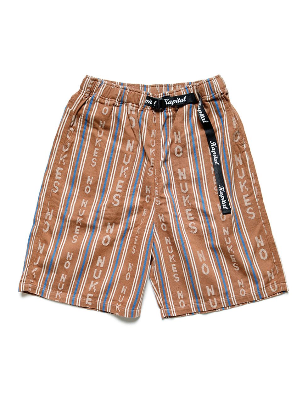 Kapital [2] HOPE Striped Easy Shorts in Brown Size US 30 / EU 46 - 13 Thumbnail