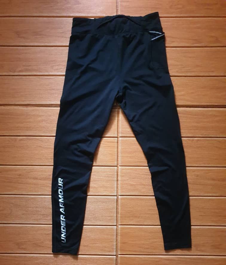 Under Armour Under Armour black leggings pant Size US 31 - 9 Thumbnail