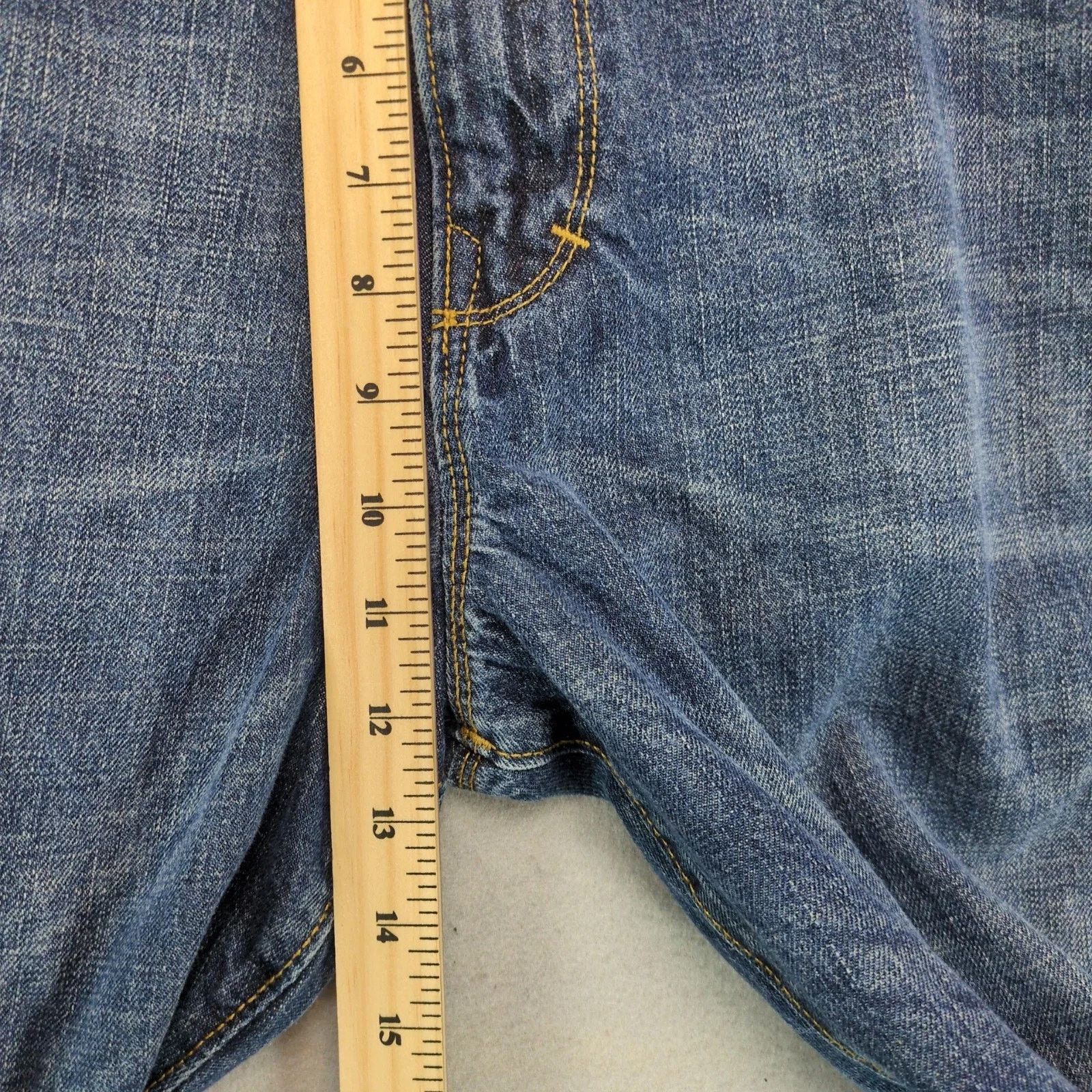 Gap GAP Premium Loose Jeans Men's 40x30 Straight Wide Leg Cotton Size US 40 / EU 56 - 8 Thumbnail