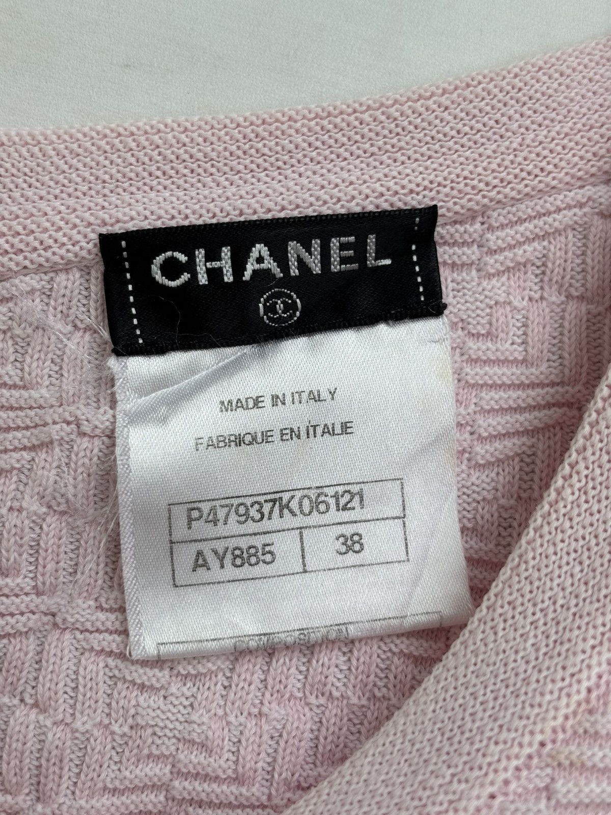 Light Pink Knit Top