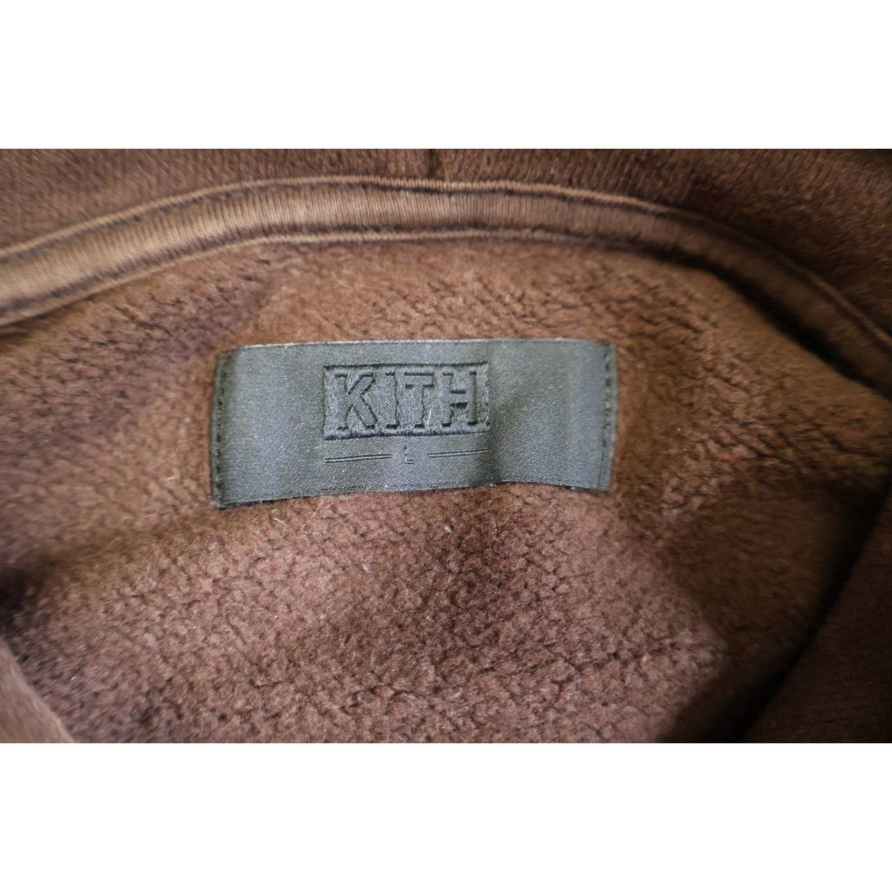 Kith Kith Brown Logo Hoodie Men’s Size L 100% Cotton Pullover Size US L / EU 52-54 / 3 - 2 Thumbnail