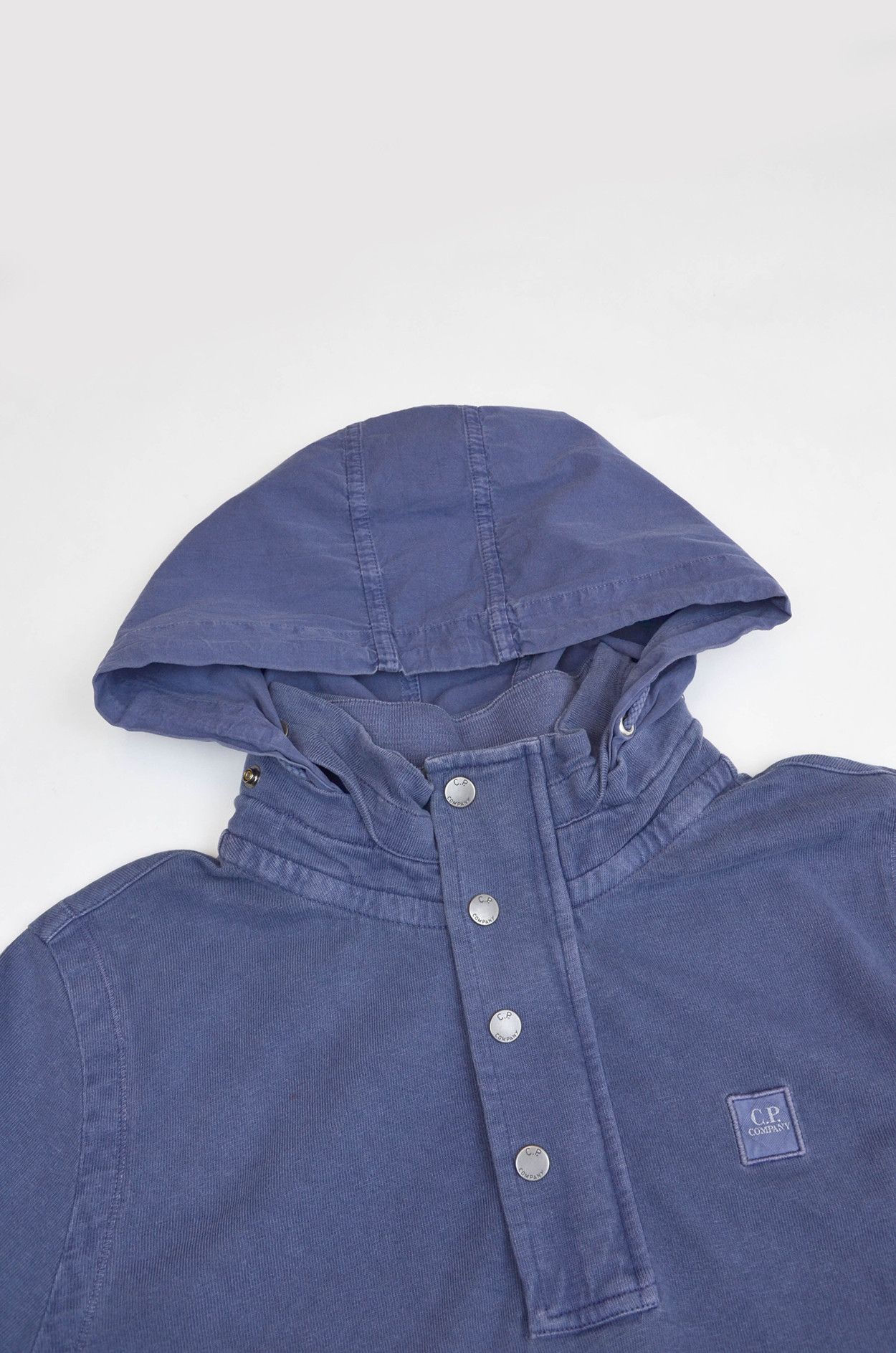 C.P. Company C.P. Company Half Zip Pullover w/ Hidden Hood Size M Size US M / EU 48-50 / 2 - 7 Thumbnail