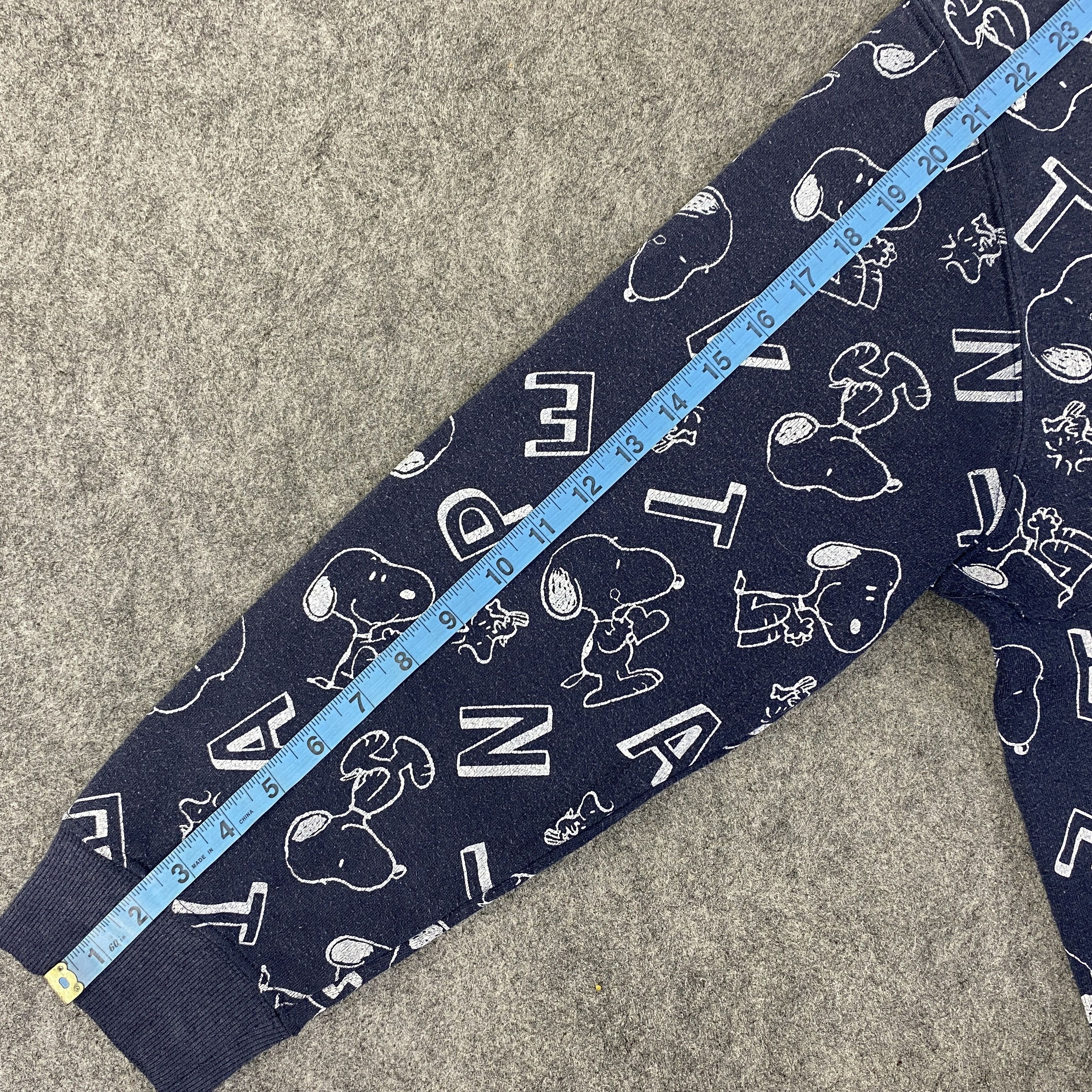 Peanuts Vintage Peanuts Snoopy Full Print Sweatshirt - SW091 Size US M / EU 48-50 / 2 - 4 Thumbnail