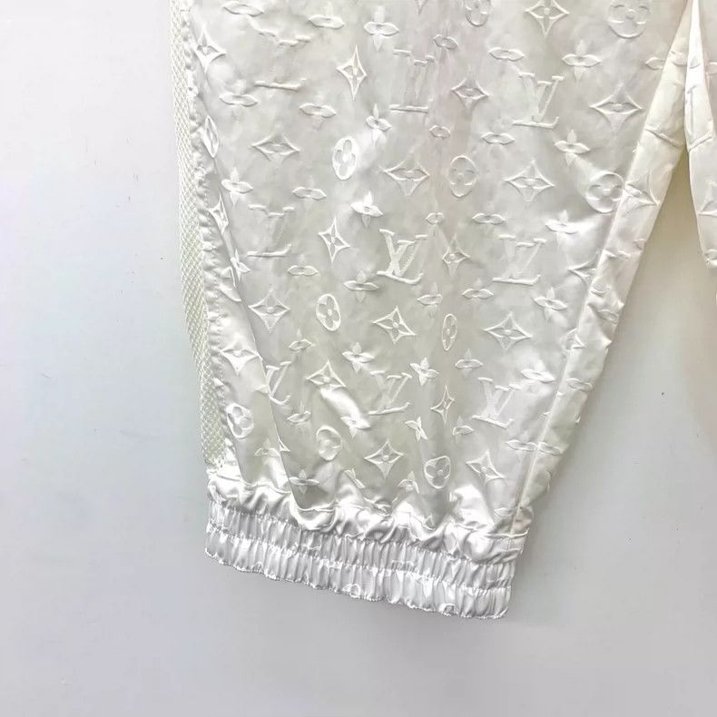 Louis Vuitton Louis Vuitton 23 white logo full-print drawstring slacks p Size 39" - 5 Thumbnail