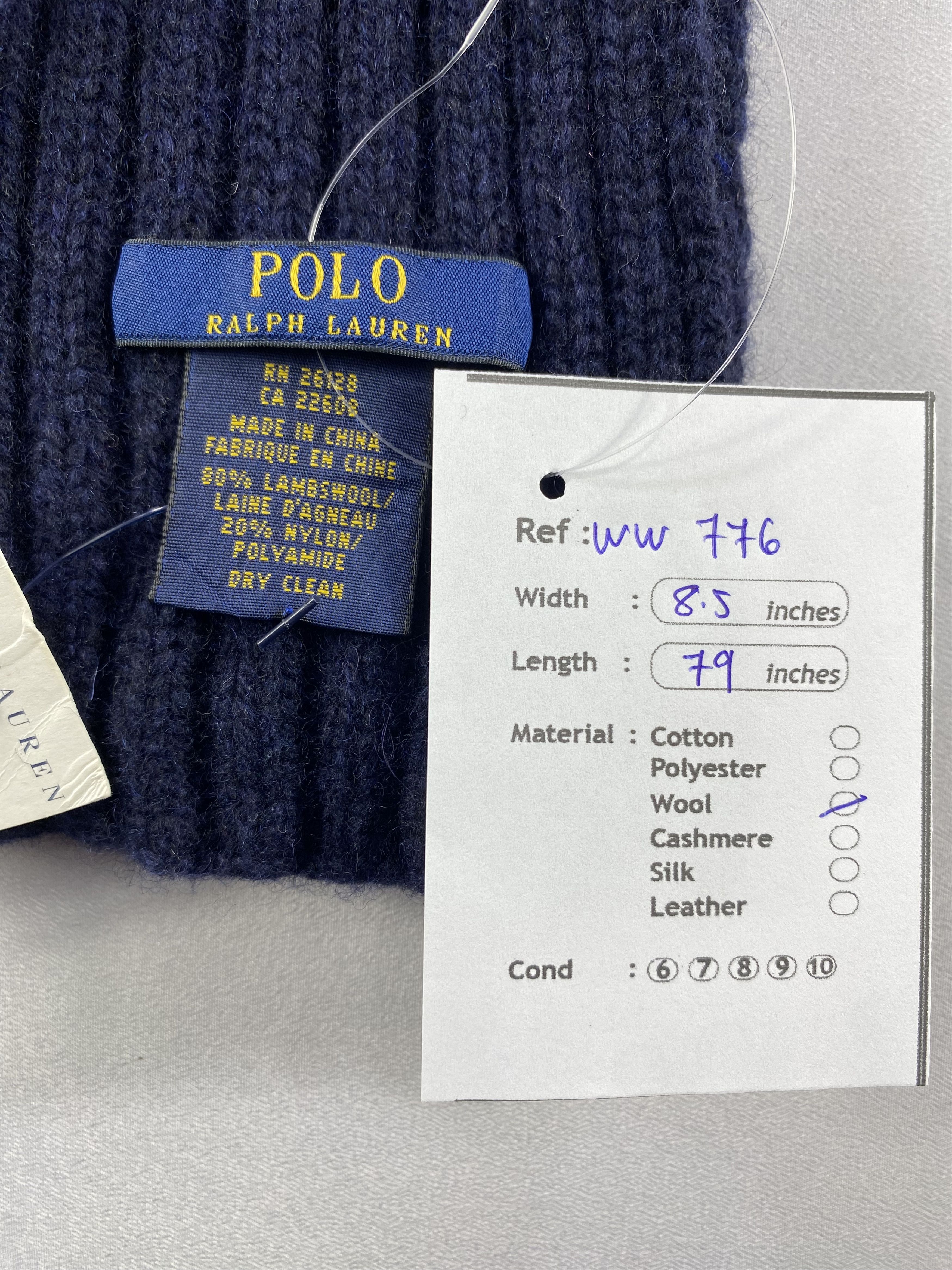Polo Ralph Lauren × Vintage NWT Polo Ralph Lauren Scarf / Muffler / Neckwear Size ONE SIZE - 7 Thumbnail