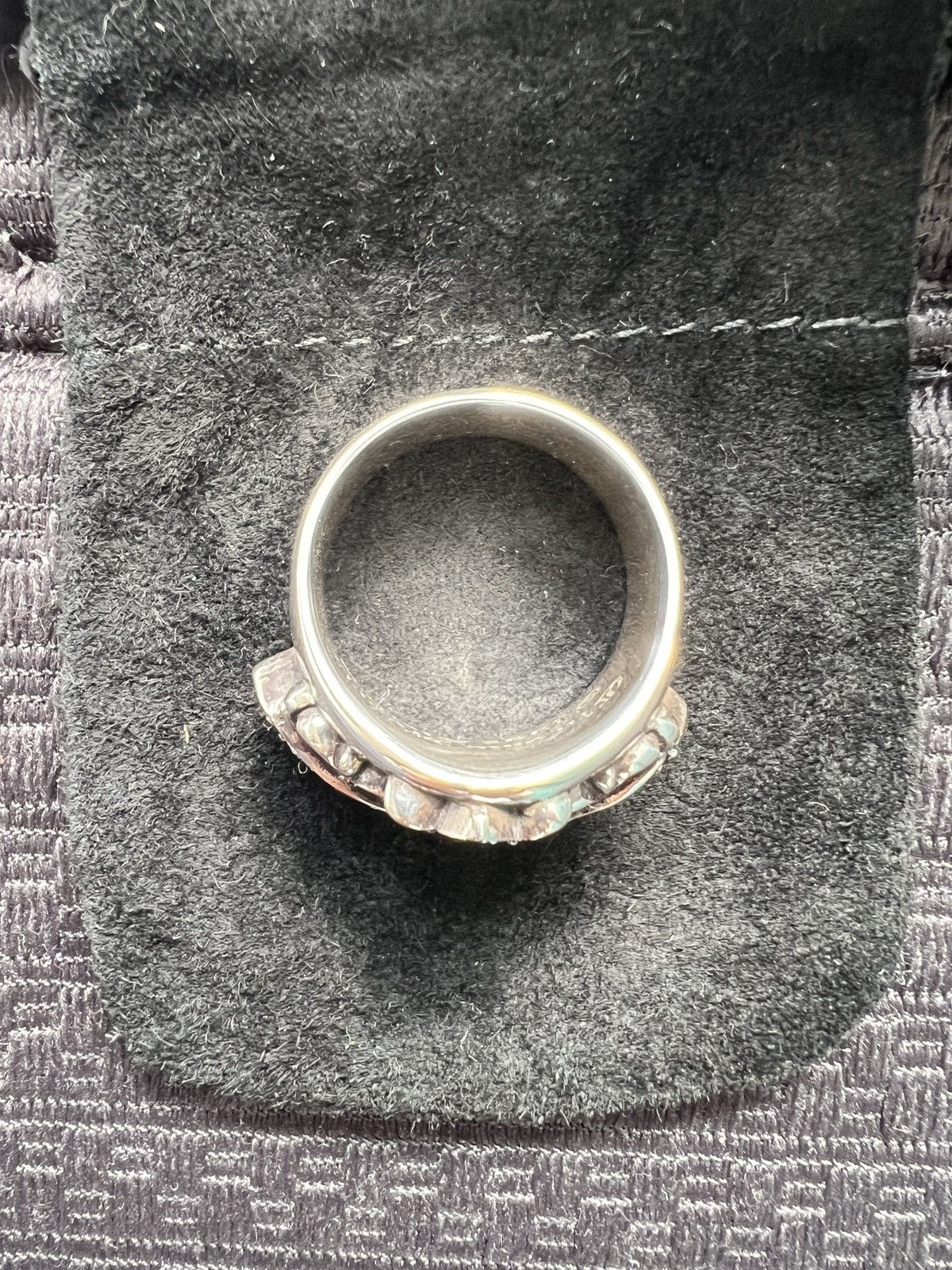 Chrome Hearts Chrome Hearts blk dmnd keeper ring Size ONE SIZE - 6 Thumbnail