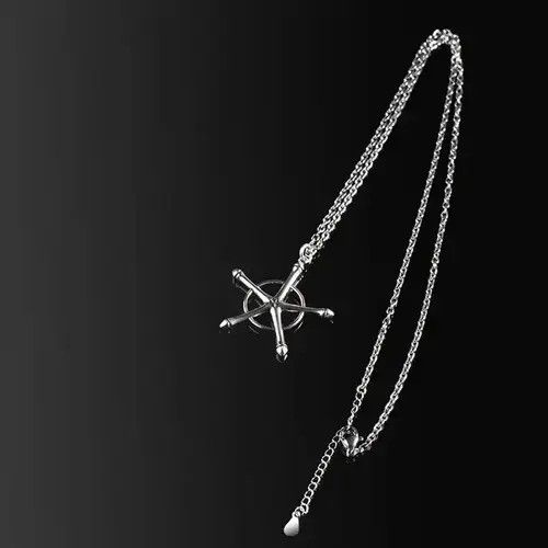 Japanese Brand Bleach Amulet Alloy Choker Chain Necklace Size ONE SIZE - 4 Thumbnail