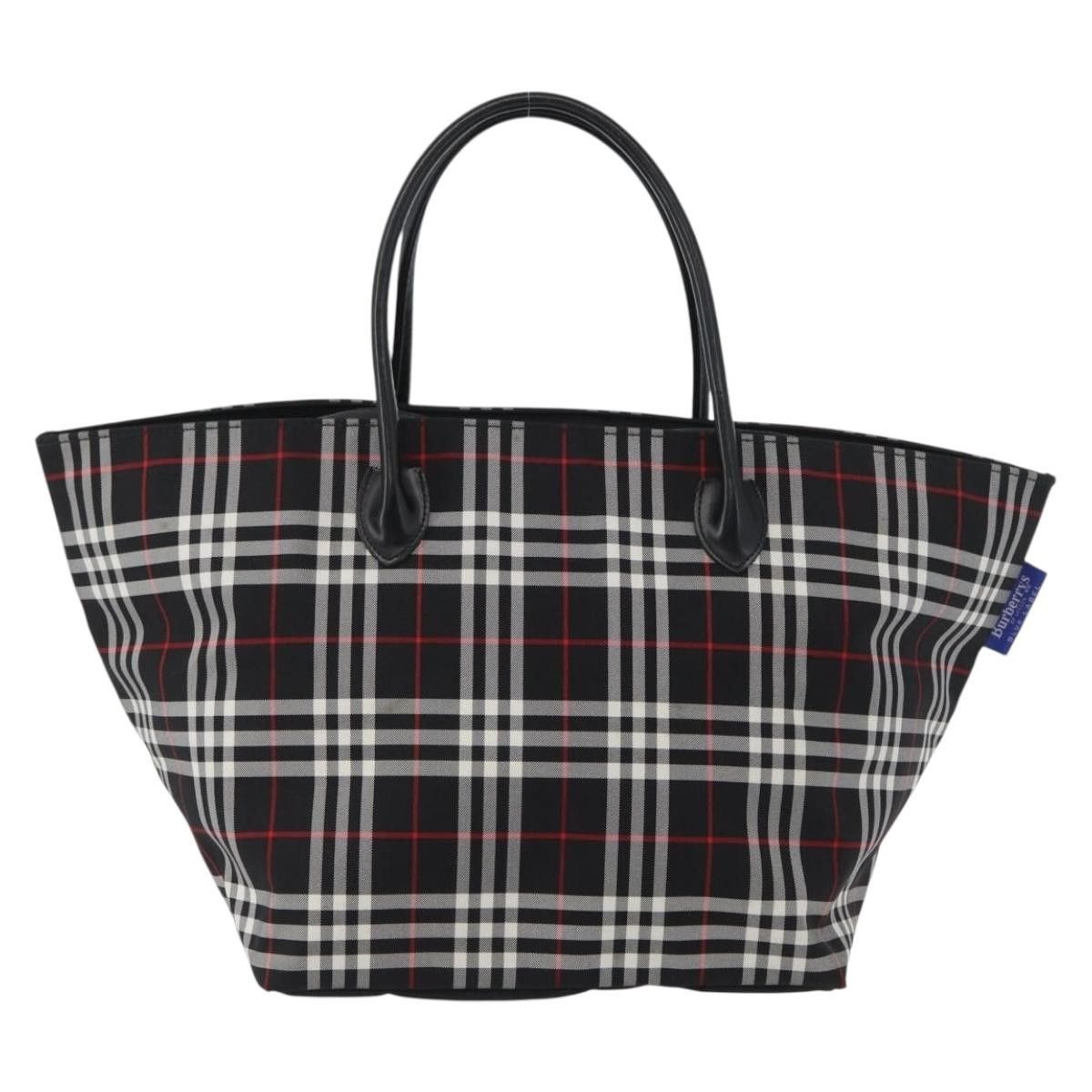 Burberry Burberry Nova Check Handbag Nylon Size ONE SIZE - 1 Thumbnail