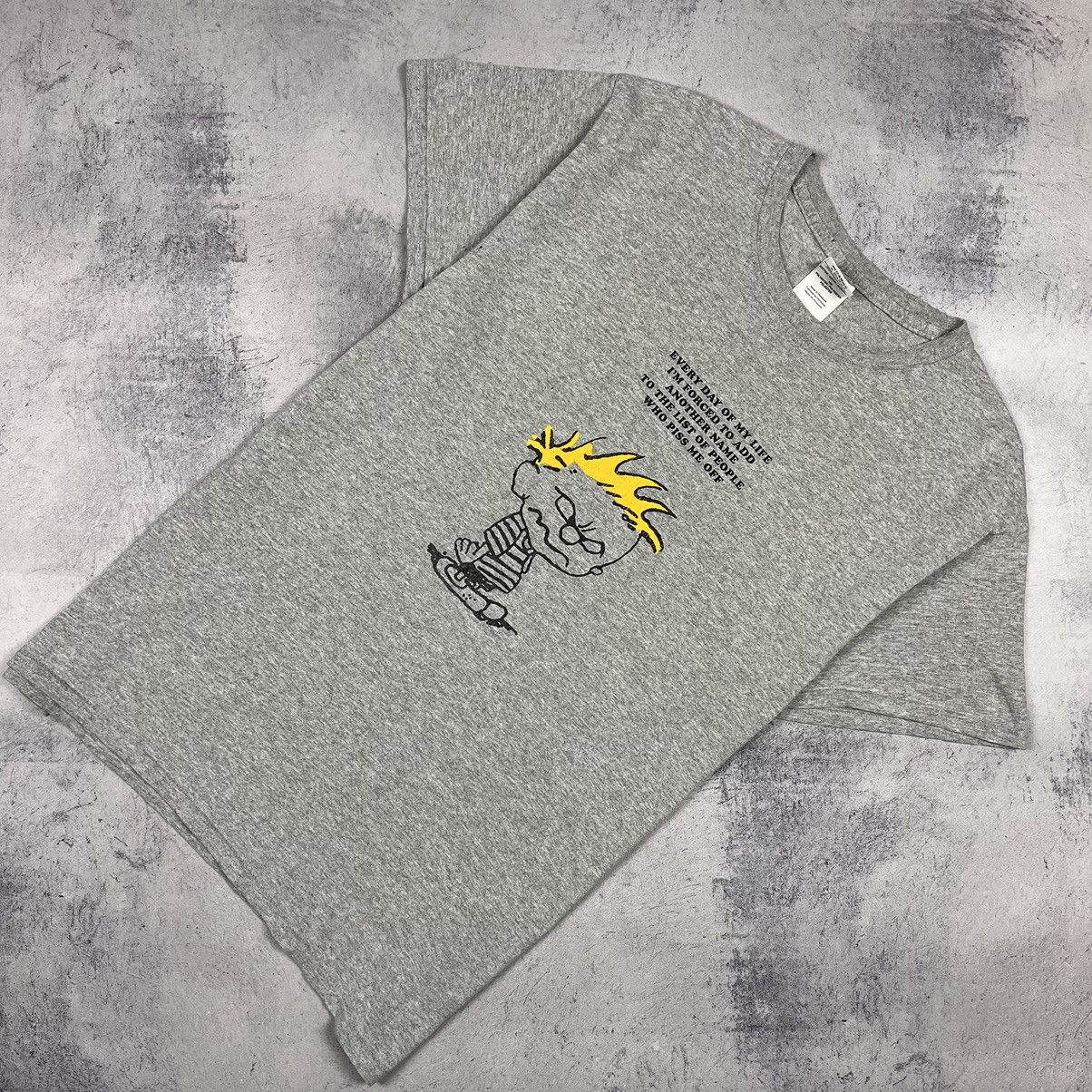 古着 90s USA製 Calvin and Hobbes 「Spring Break」 カルビン