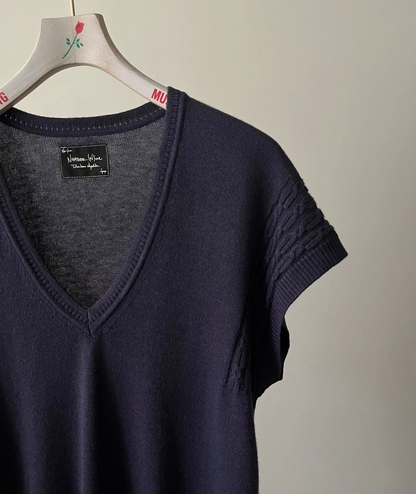 Other Number (N)ine 09SS knit sweater Size L / US 10 / IT 46 - 3 Thumbnail
