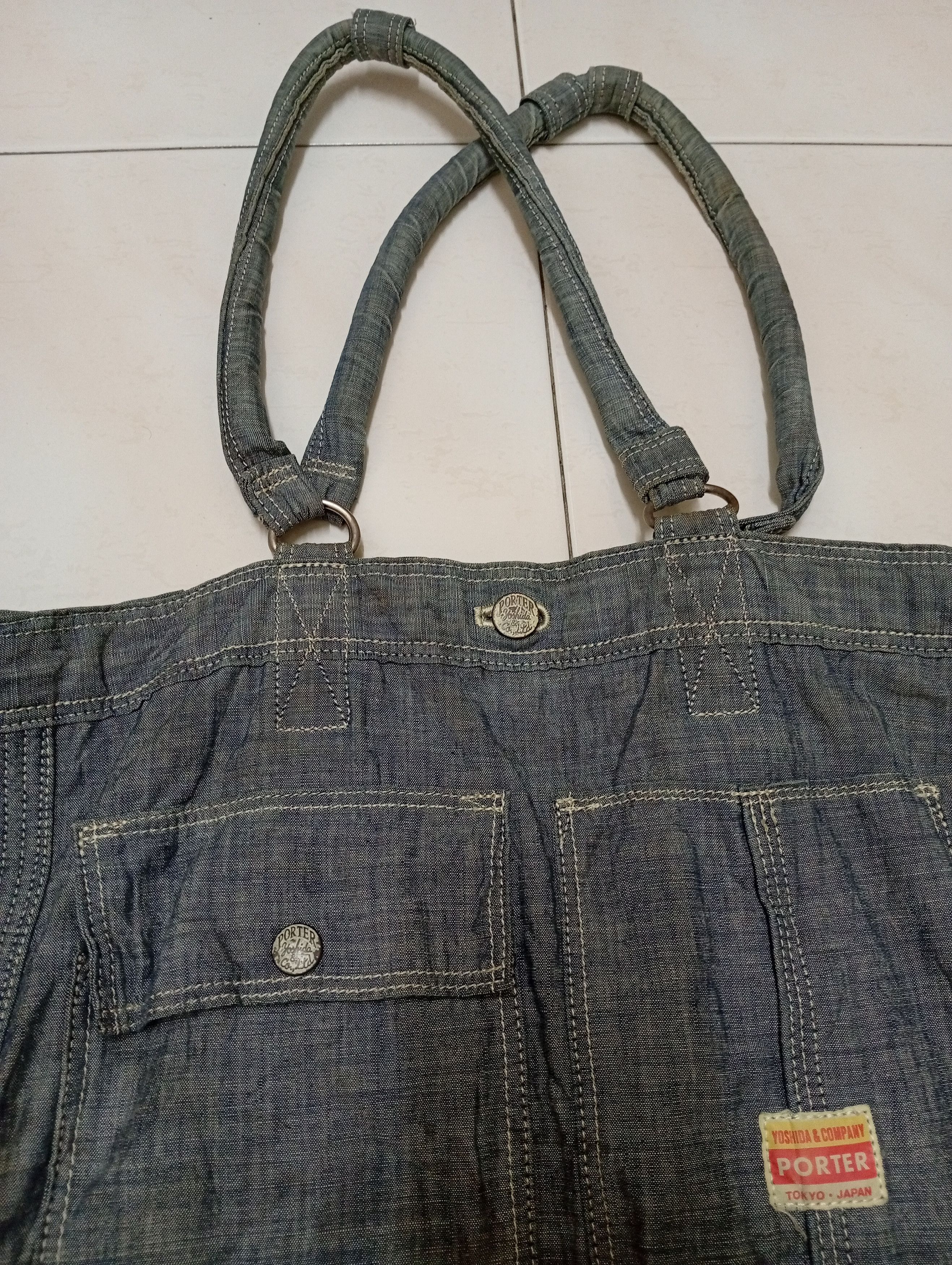 Porter Classic TOTEBAG PORTER X VINTAGE Size ONE SIZE - 5 Thumbnail