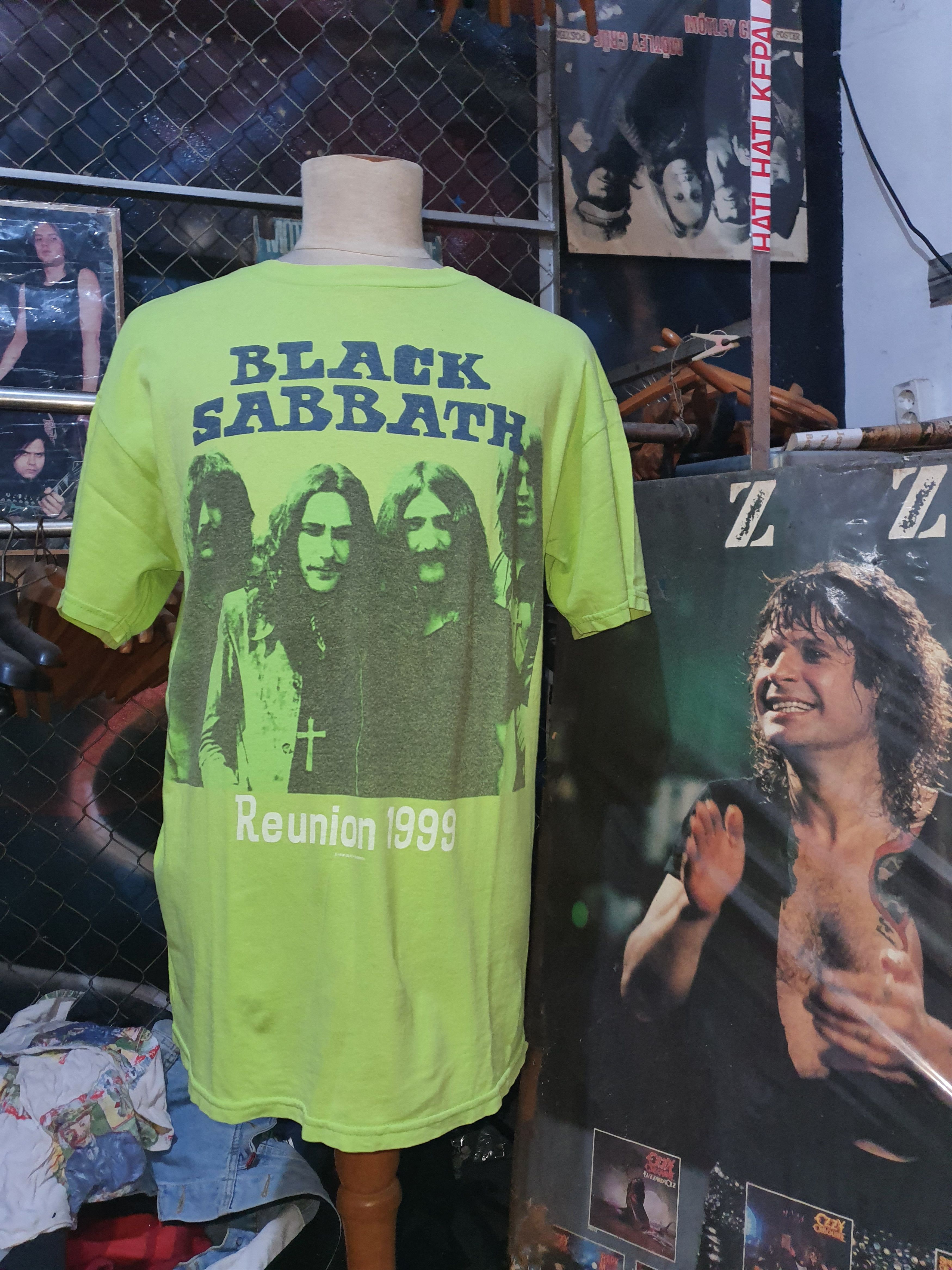 Black Sabbath × Ozzy Osbourne 🌈90s Rare Black Sabbath L ☠️ Size US L / EU 52-54 / 3 - 1 Thumbnail